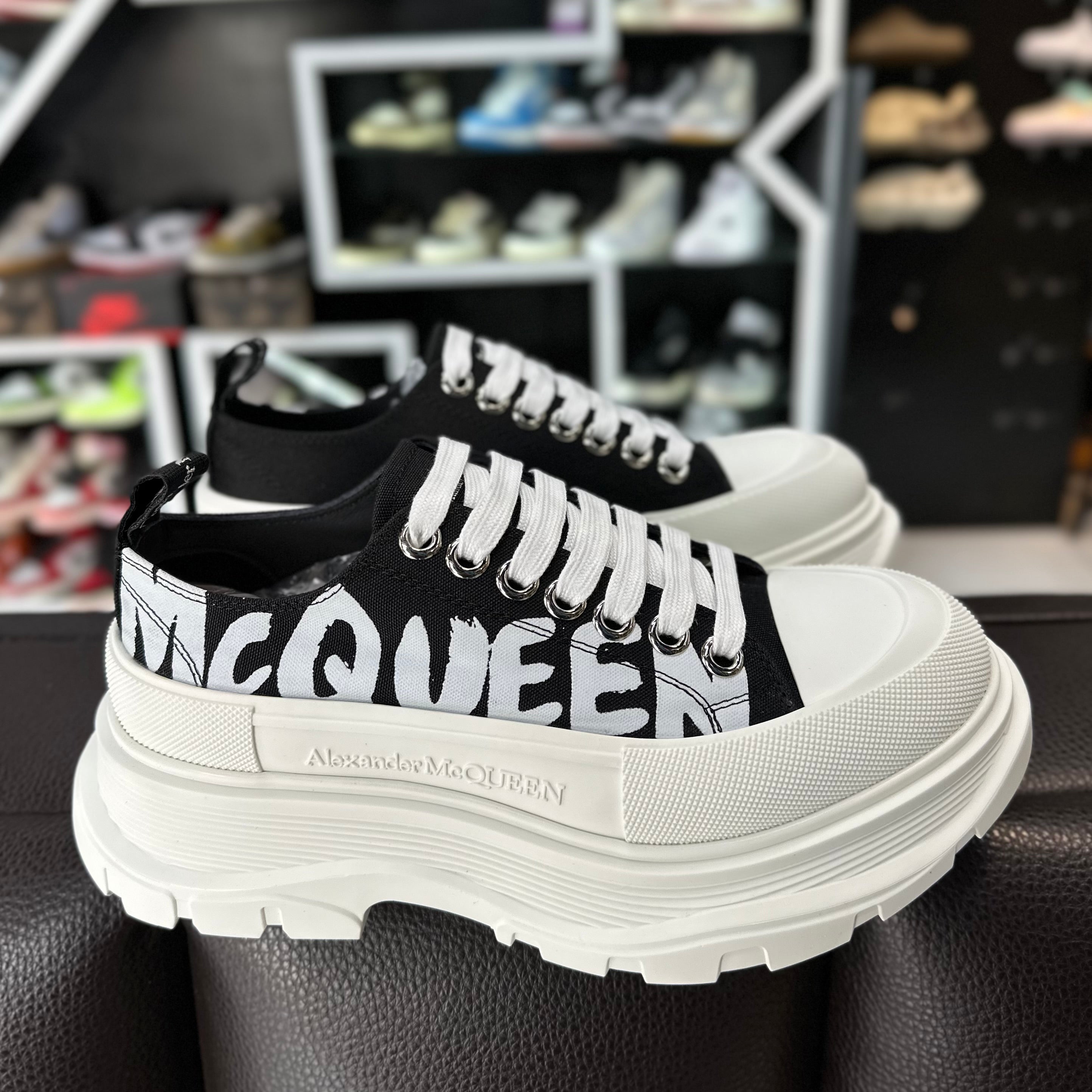 Alexander Mcqueen Tipo Converse Sneakerland