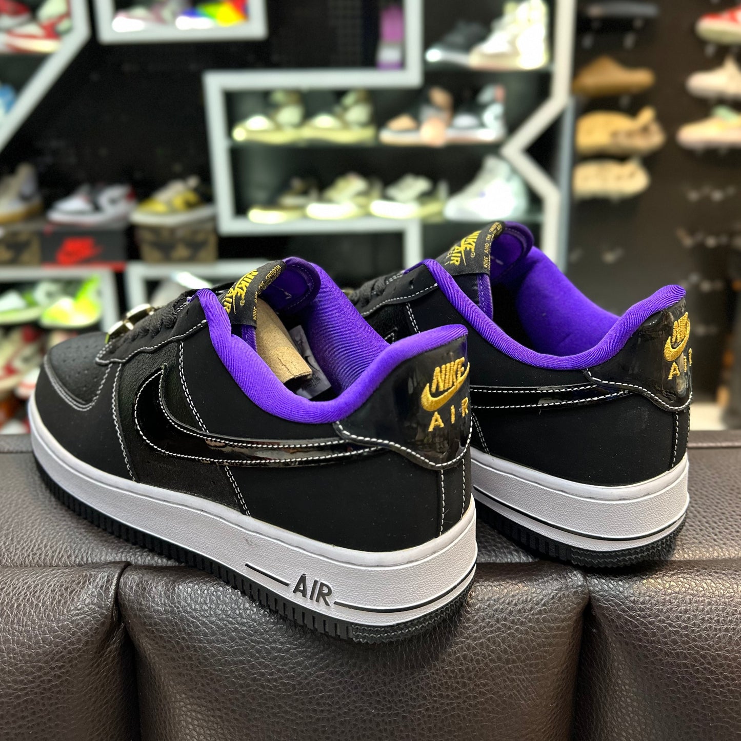 AF1 Low Champion Negro