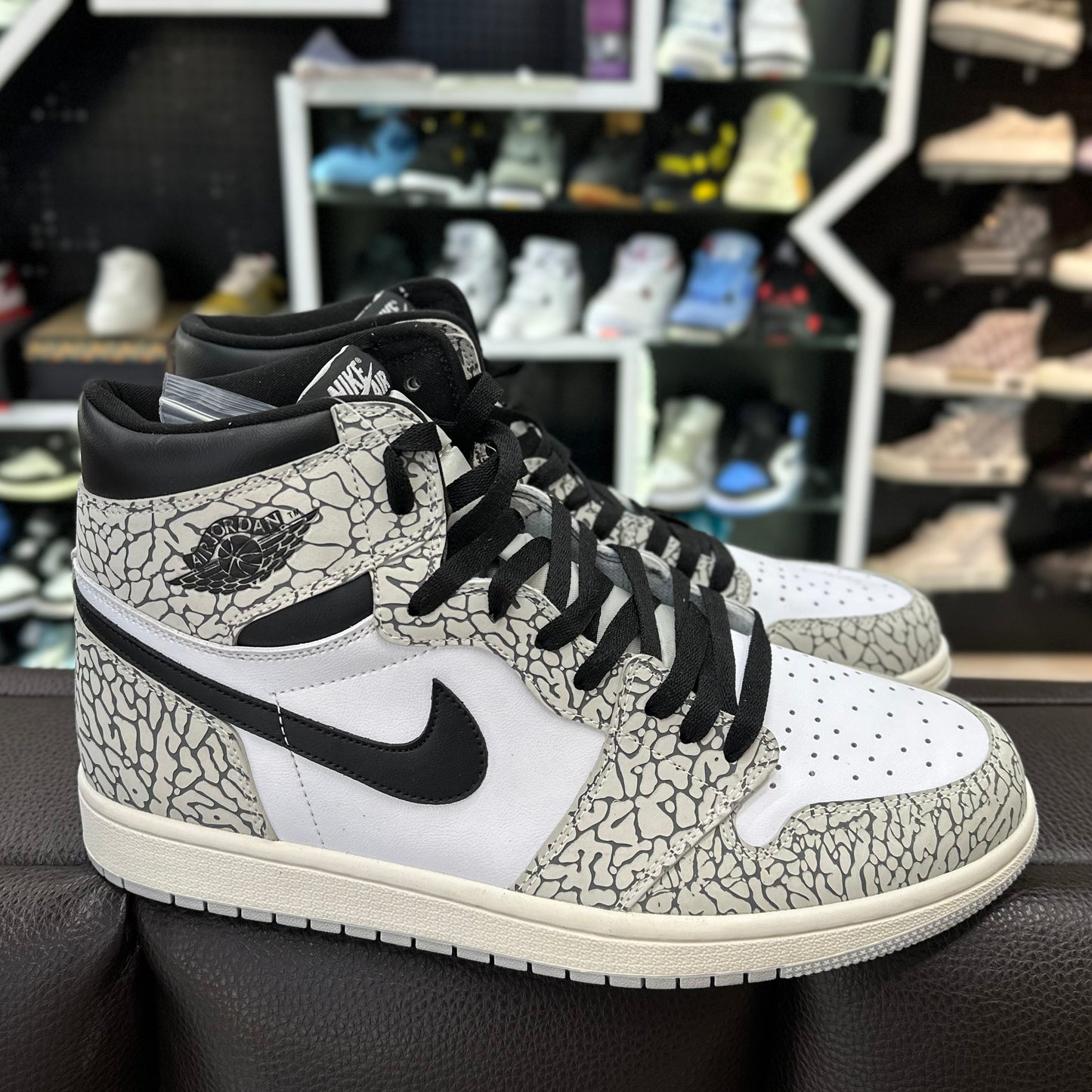 Jordan 1 High White Cement