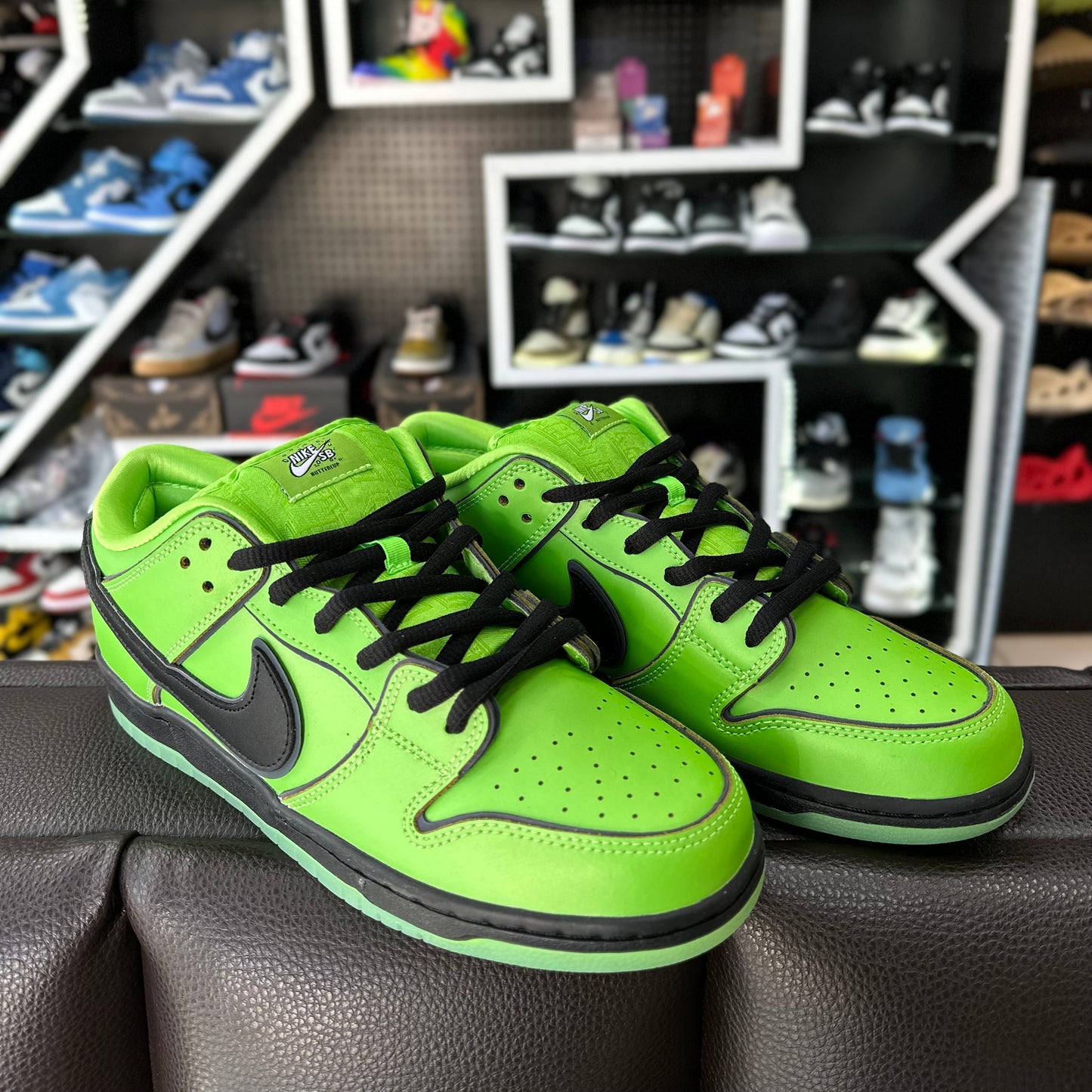 SB DUNK Chicas Superpoderosas Verde