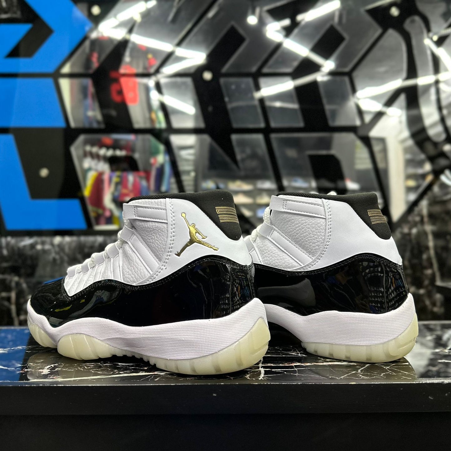 Jordan 11 Concord Piel