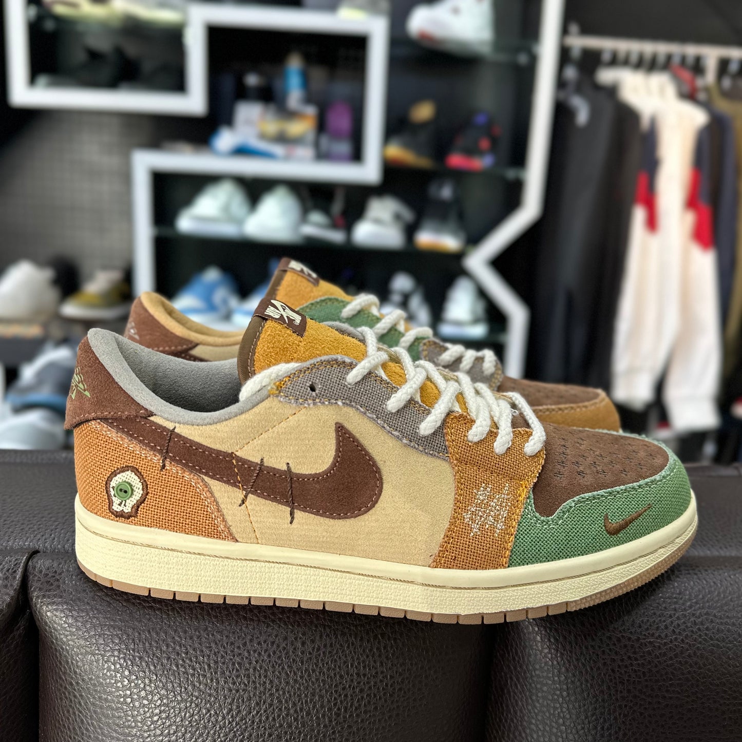 Jordan 1 Low Cafe Verde Calabera