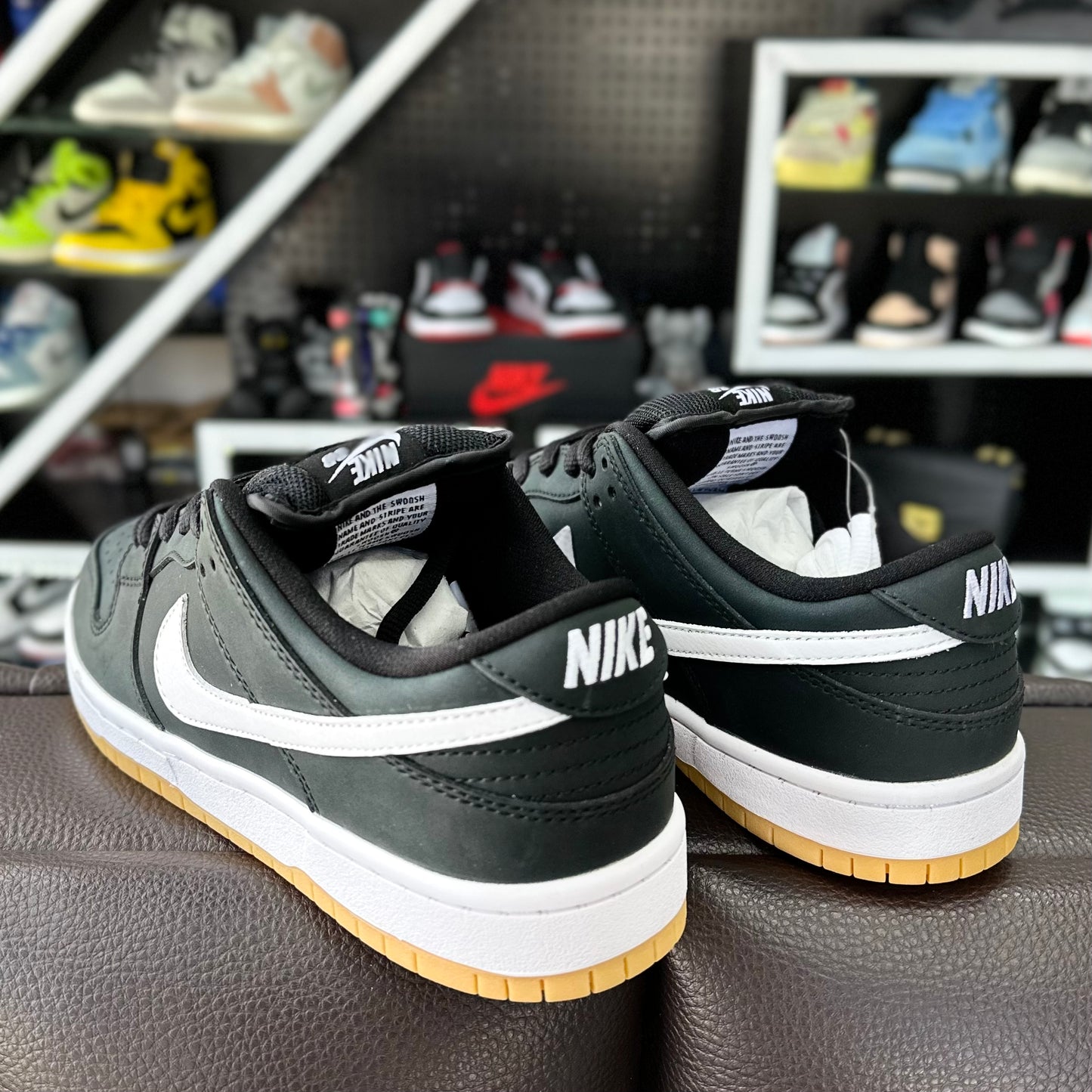 SB Dunk Negro Suela de Liga