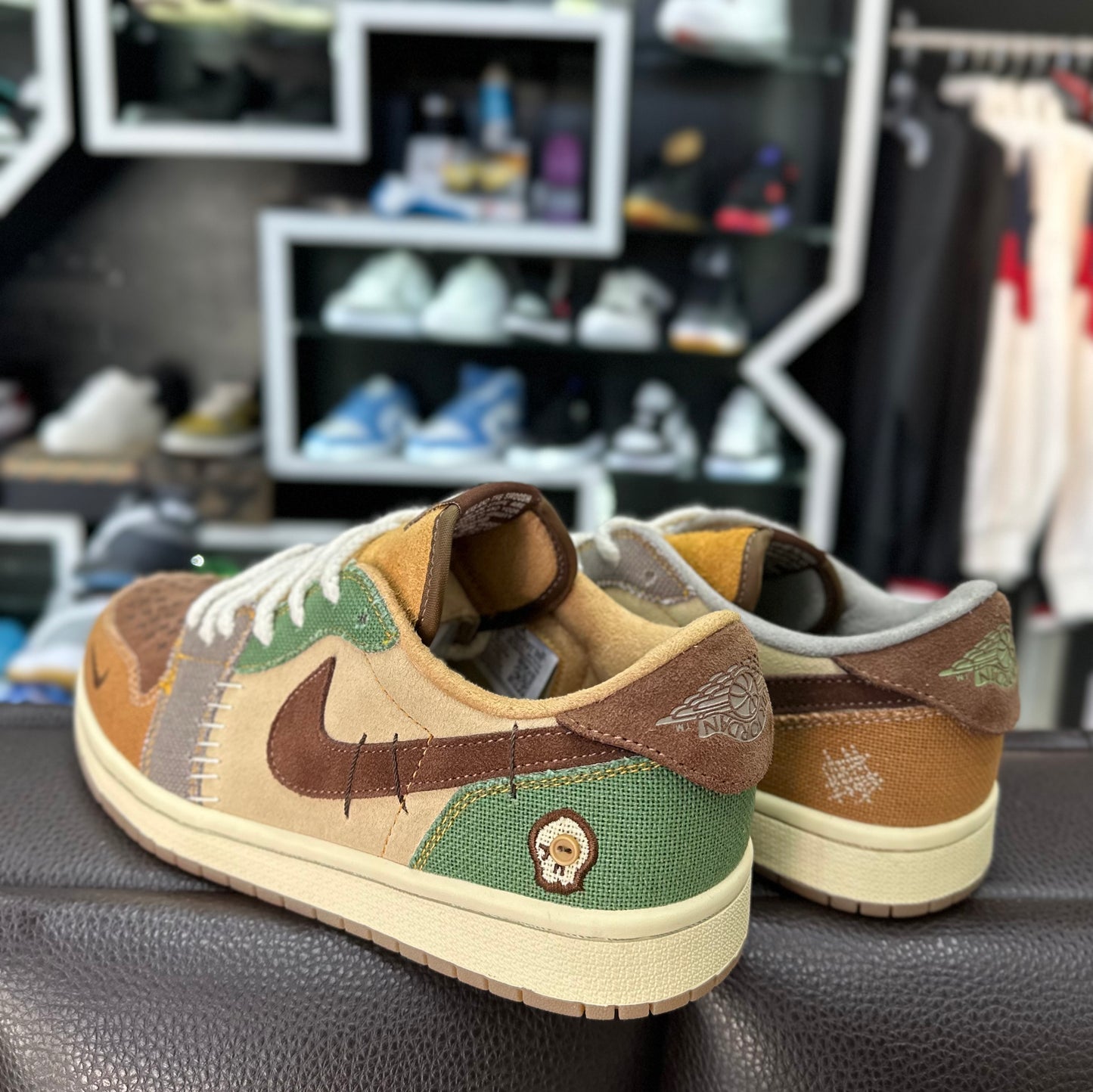 Jordan 1 Low Cafe Verde Calabera