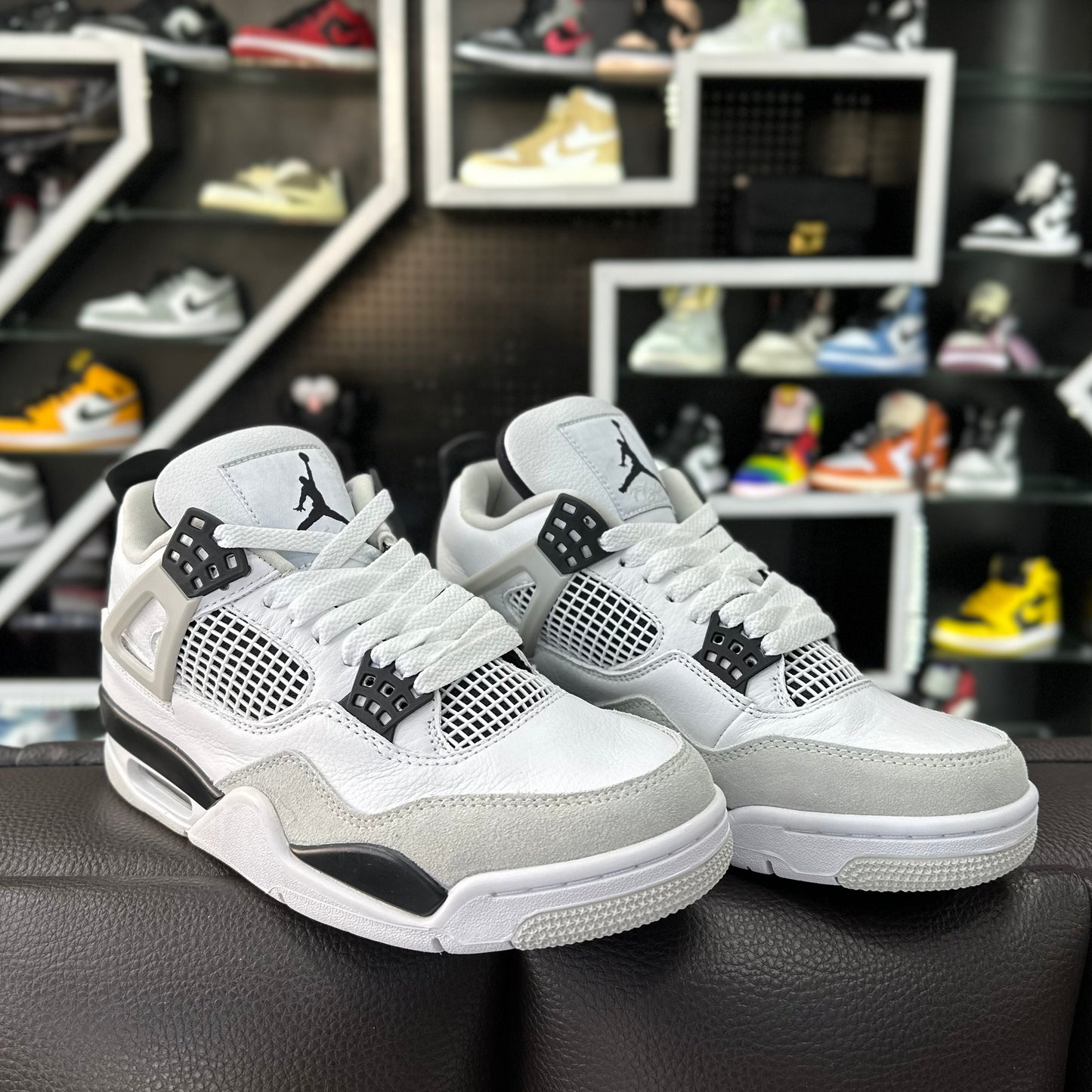 Jordan 4 Military Black