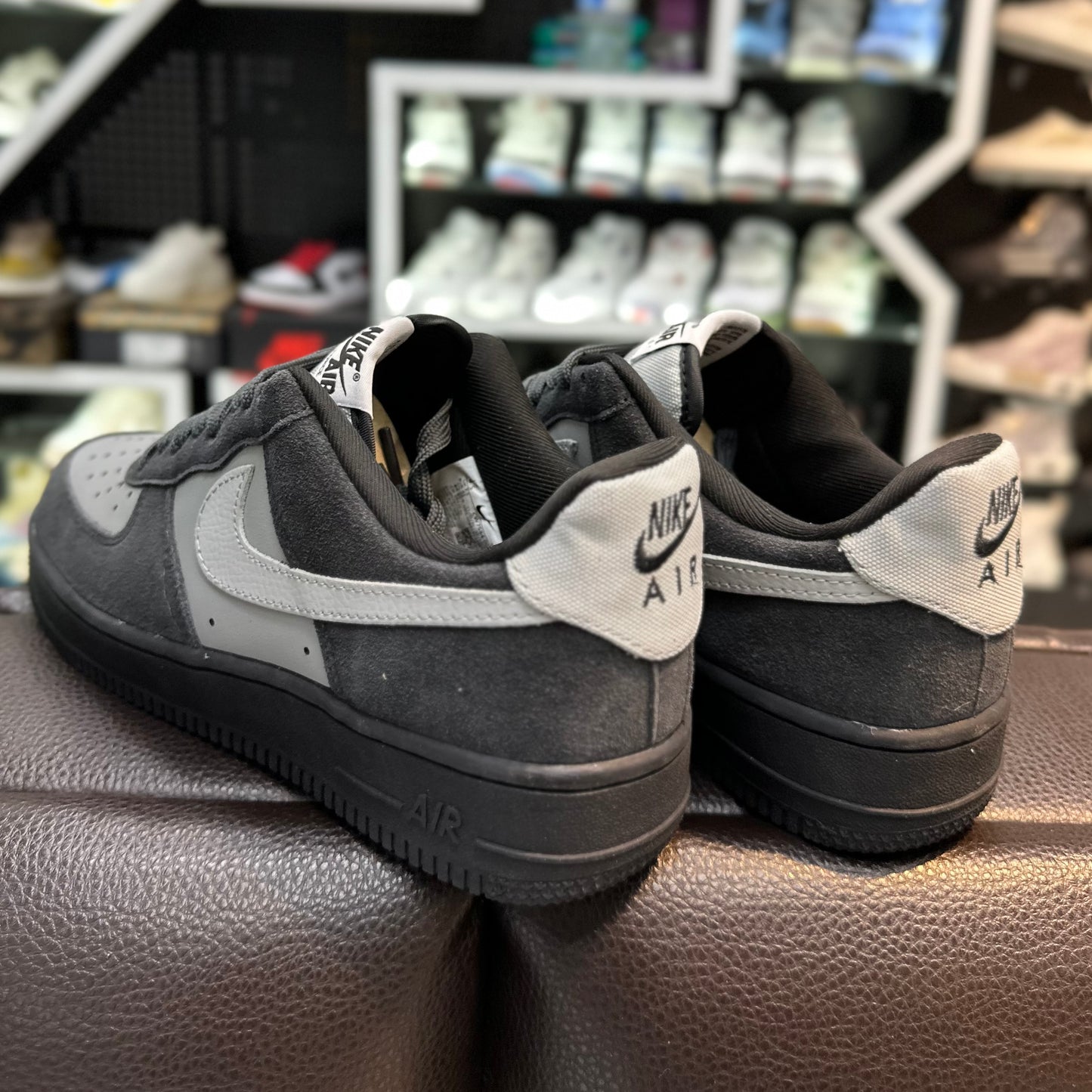 AF1 Low Gris Oscuro/Claro