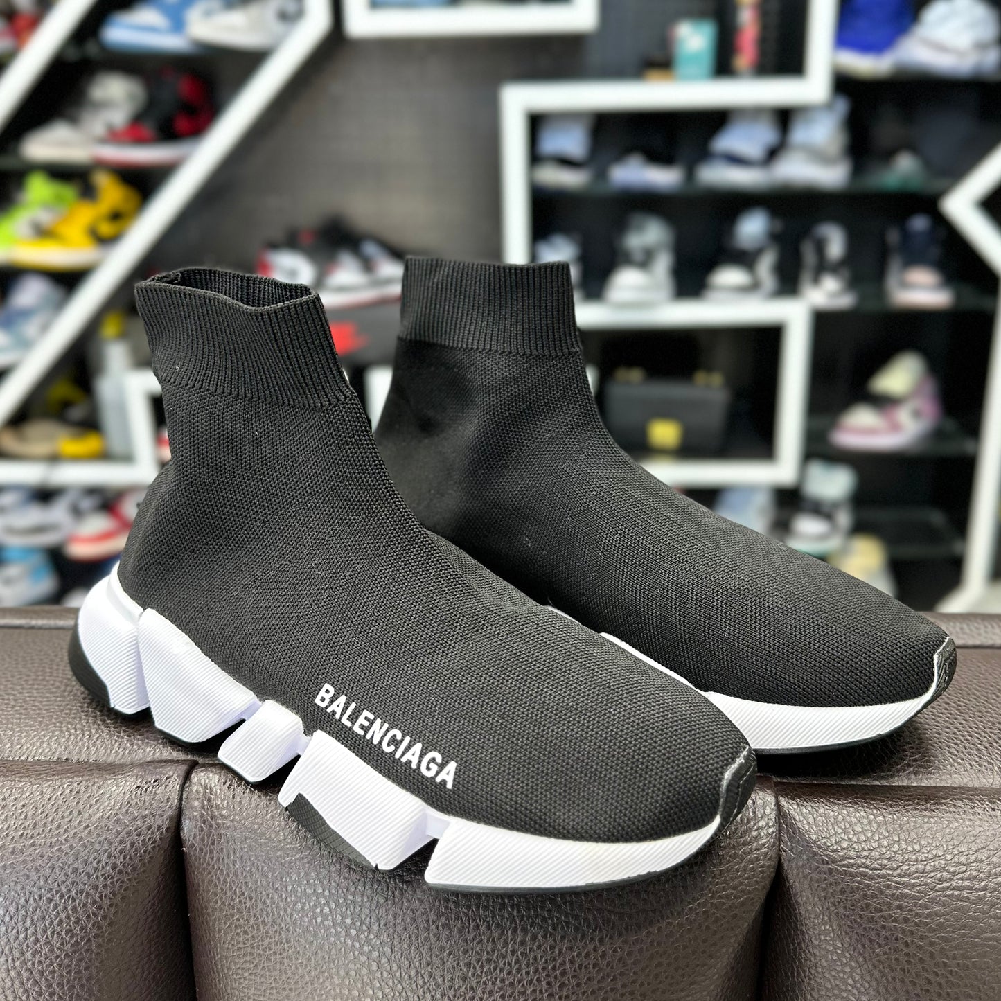 Balenciaga Speed Suela Blanca