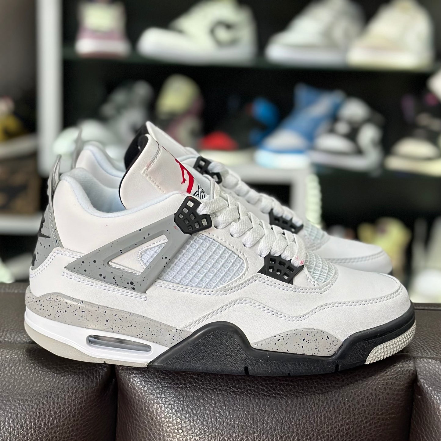 Jordan 4 White Cement