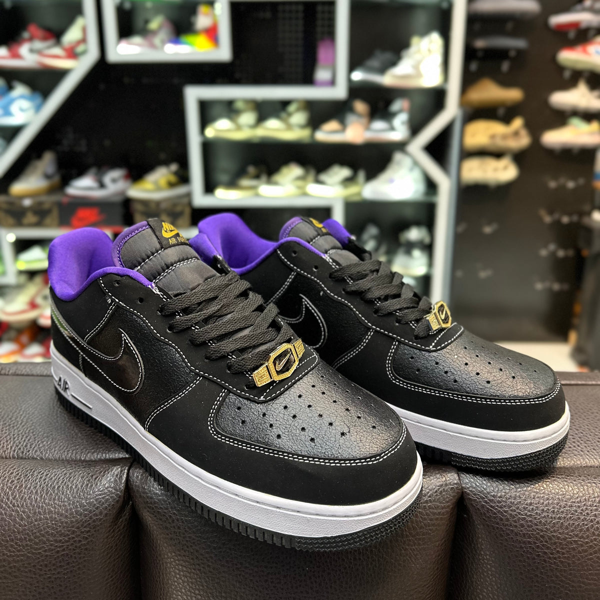 Af1 Rave AF1 Low Champion Negro – Sneakerland