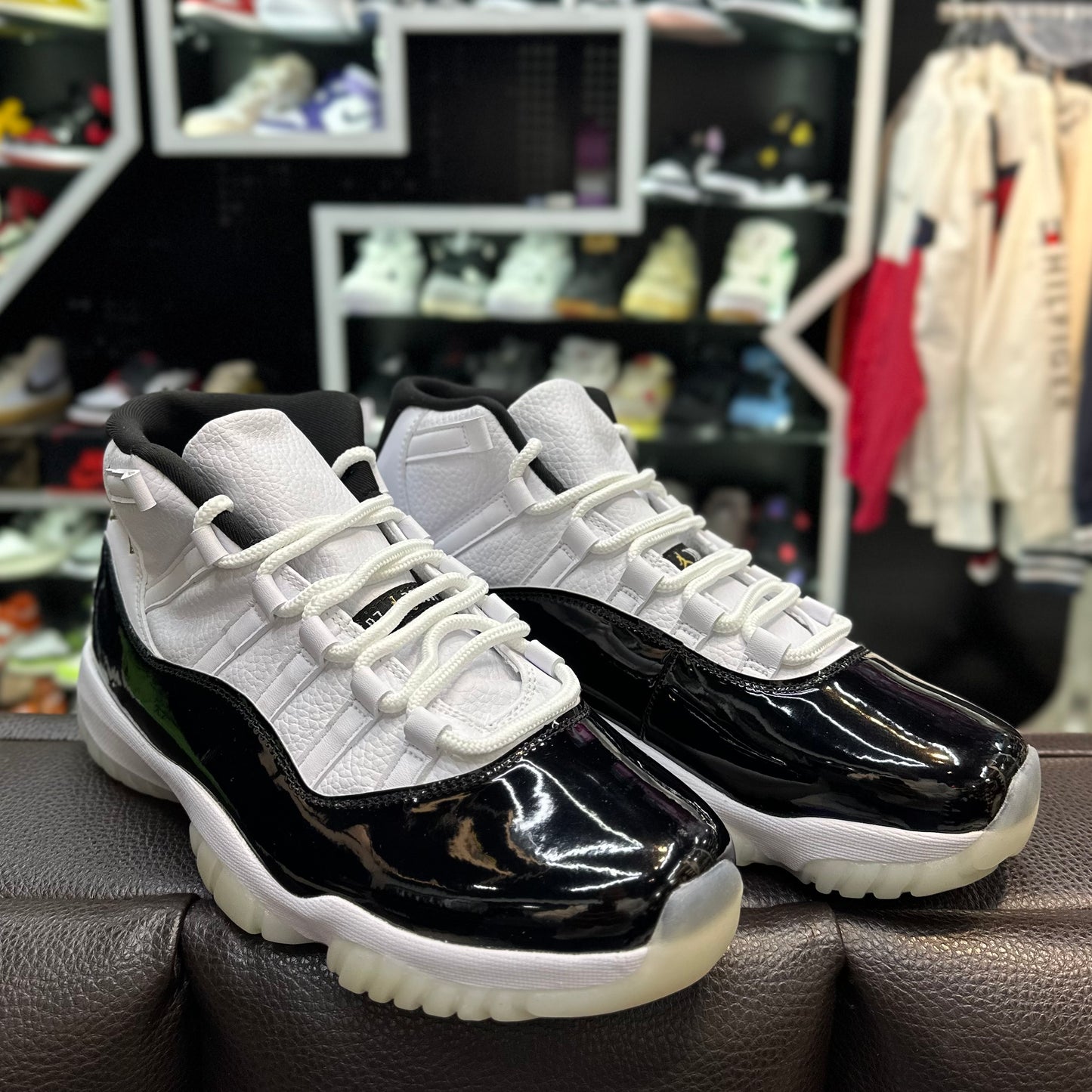 Jordan 11 Concord Piel