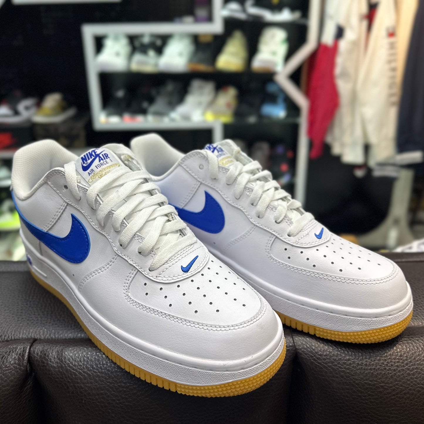 AF1 Low Paloma Azul Suela Liga