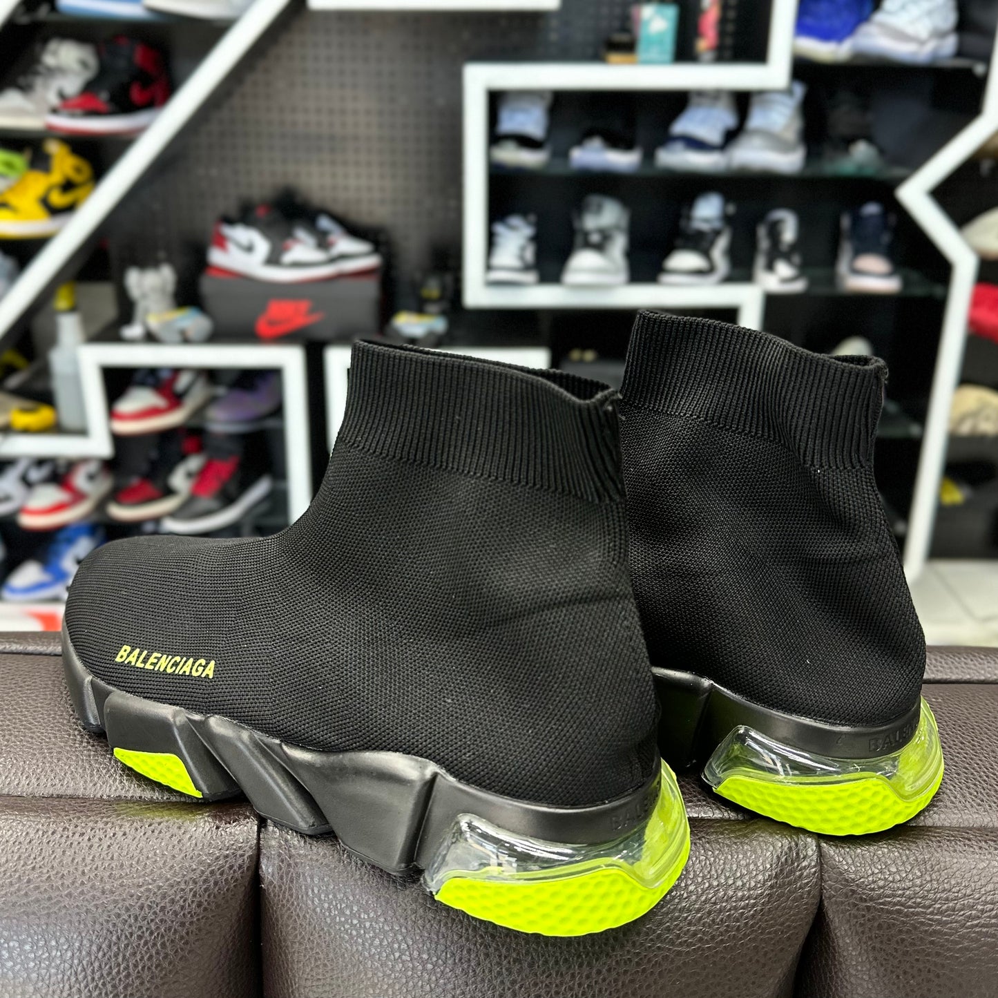 Balenciaga Speed Suela Aire Verde