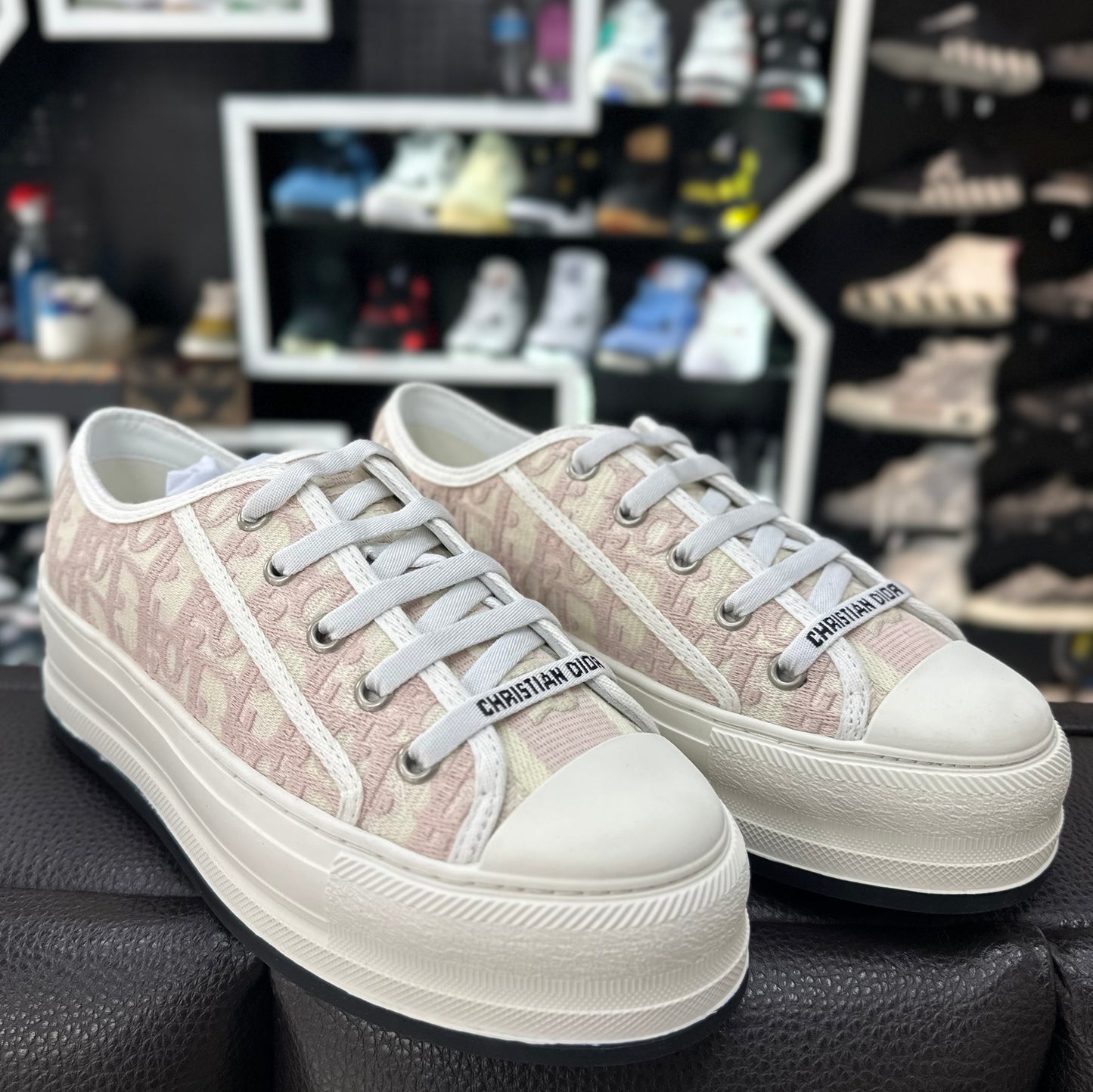 Dior Converse Low Rosa