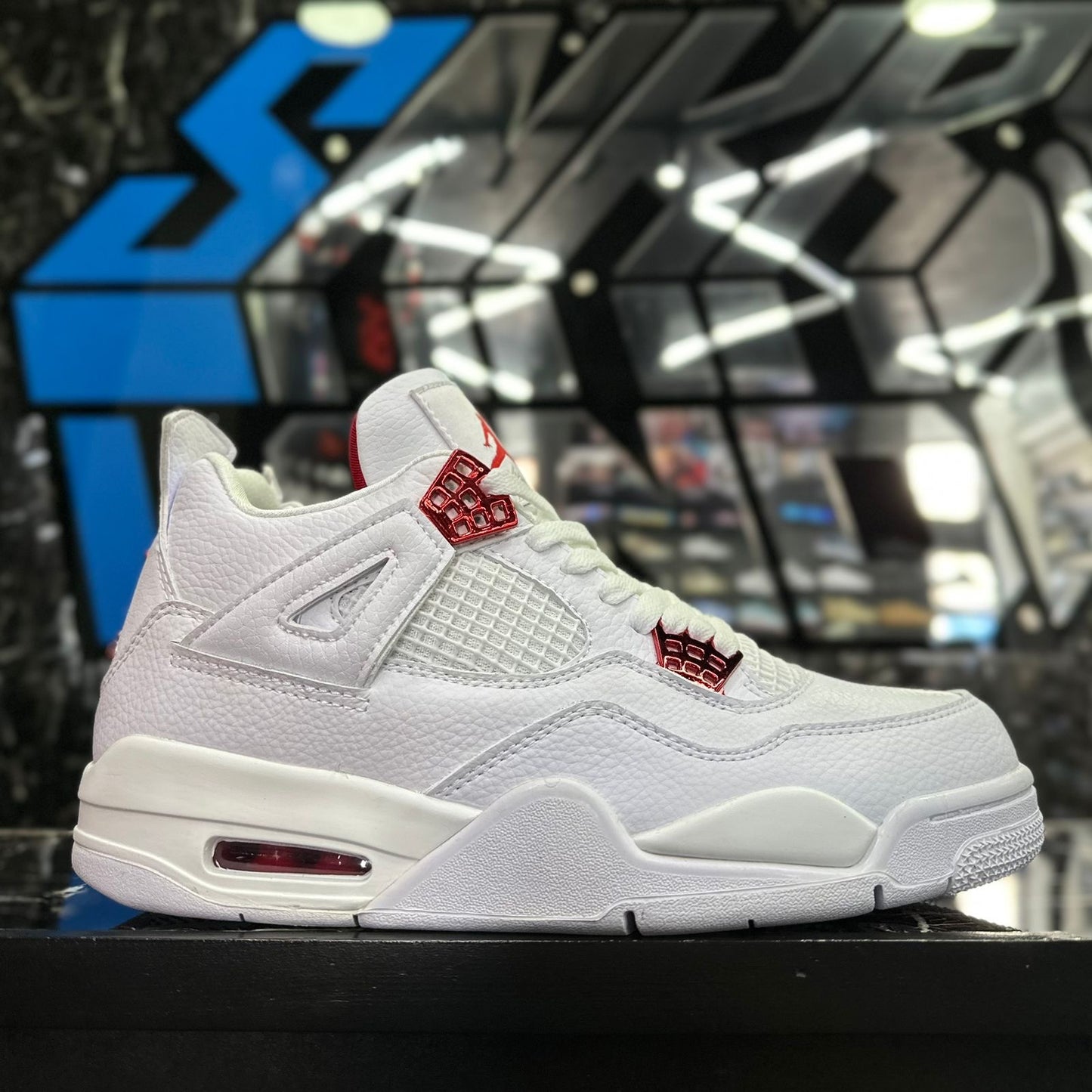 Jordan 4 Placas Rojas