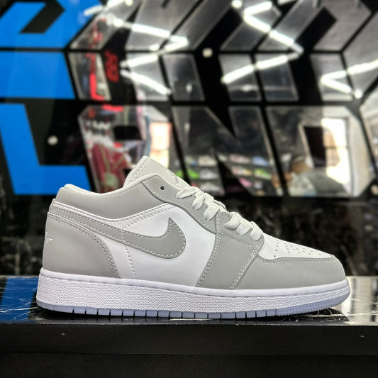 Jordan 1 Low Gris Suela Transparente