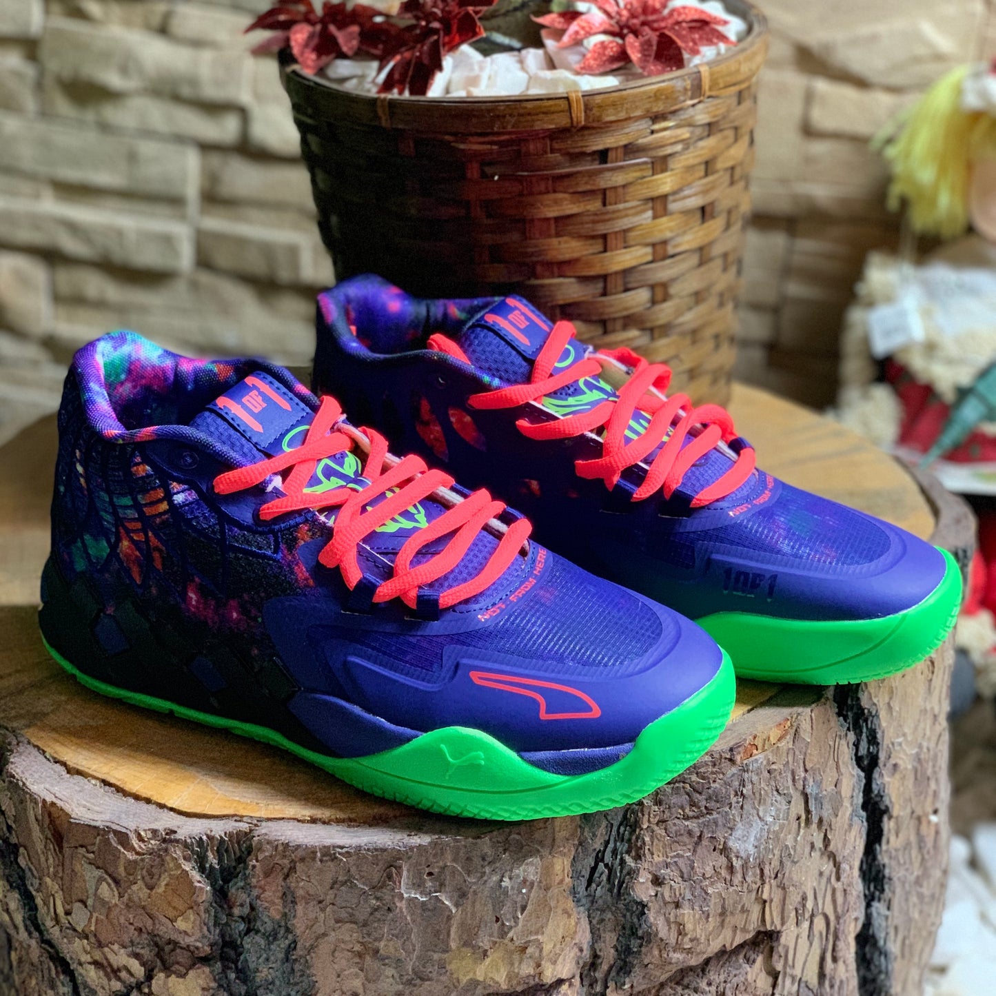 LaMelo Morado/Verde