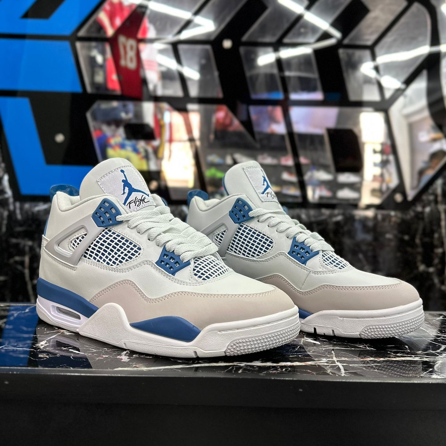 Jordan 4 Military Blue