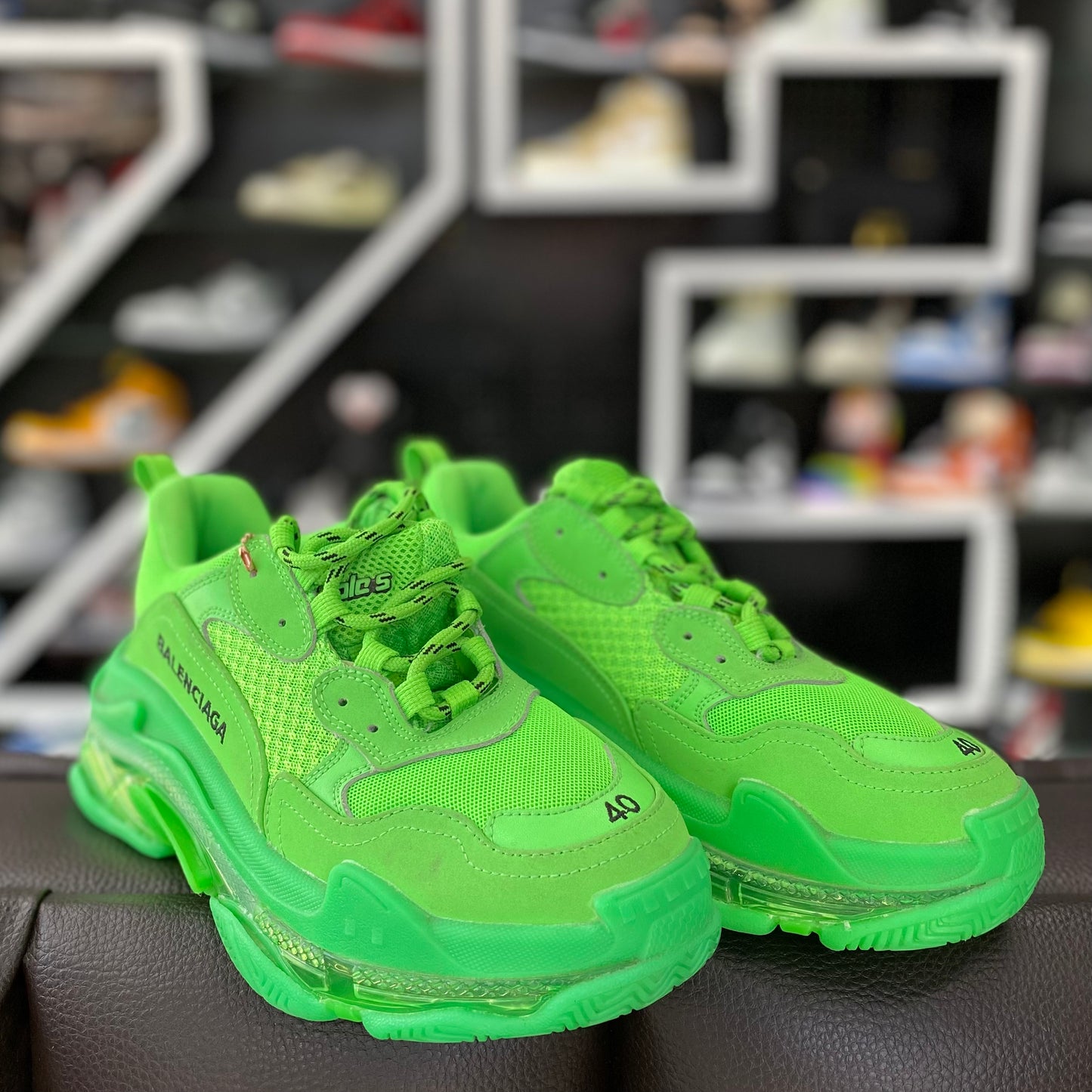 Balenciaga Triple S Verde