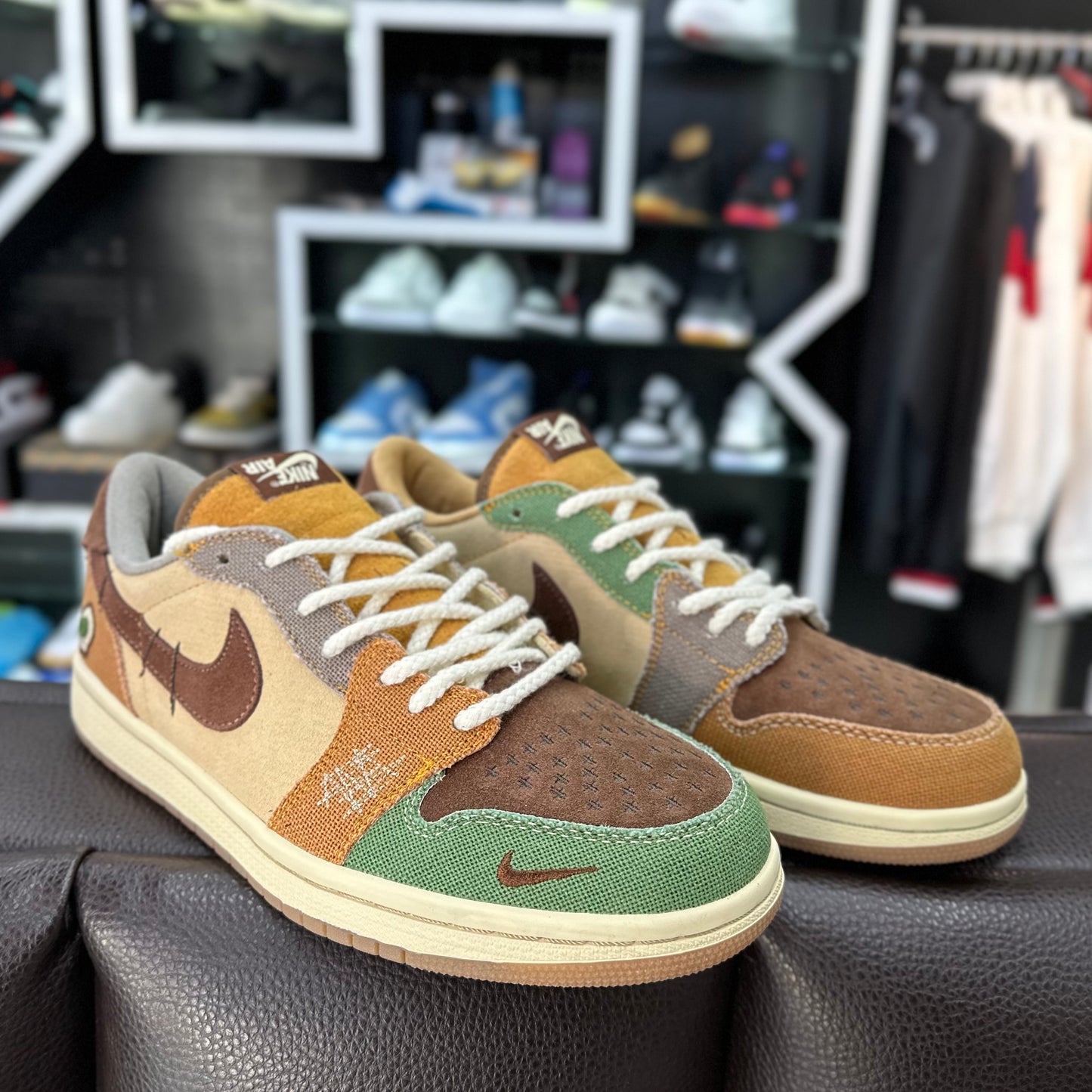 Jordan 1 Low Cafe Verde Calabera