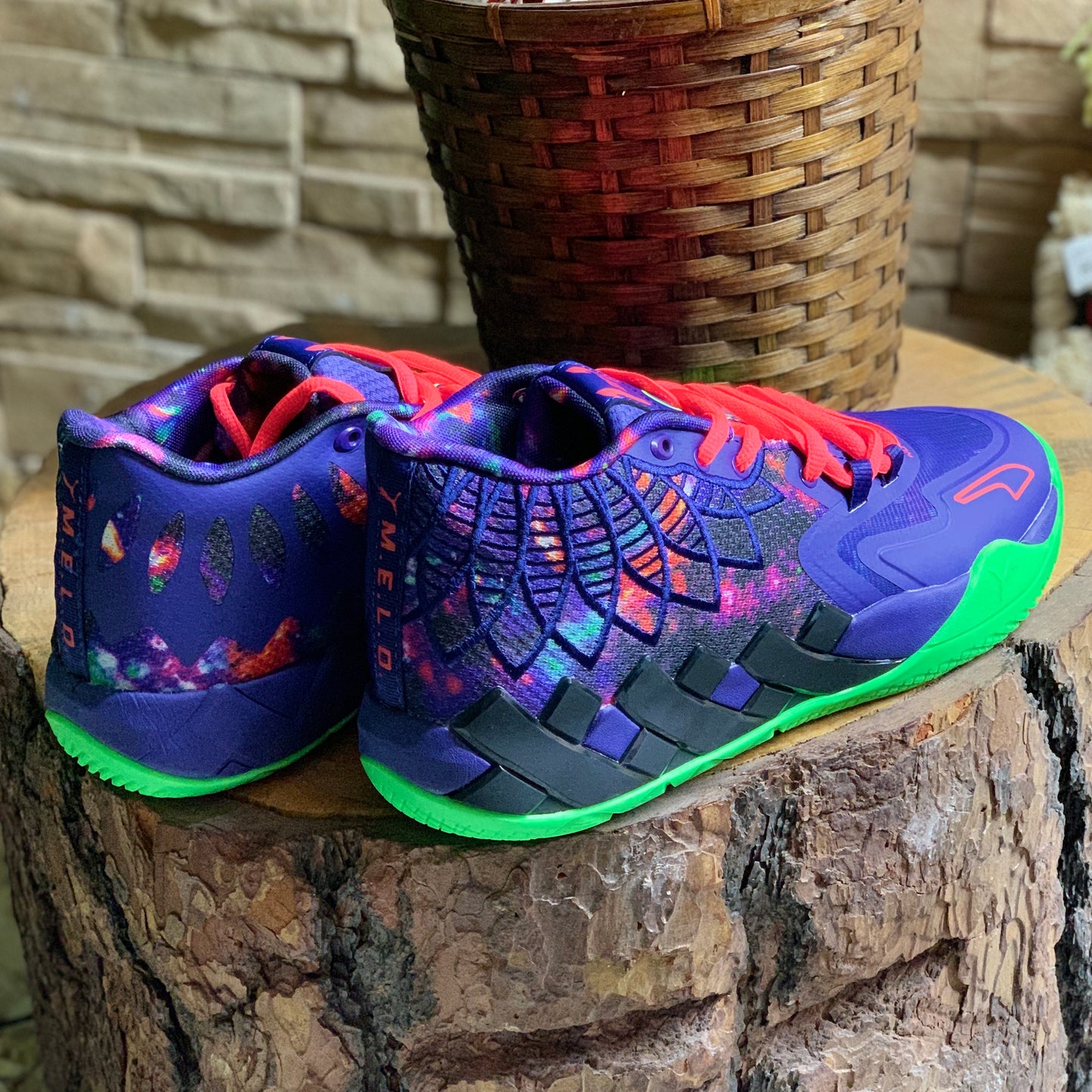 LaMelo Morado/Verde