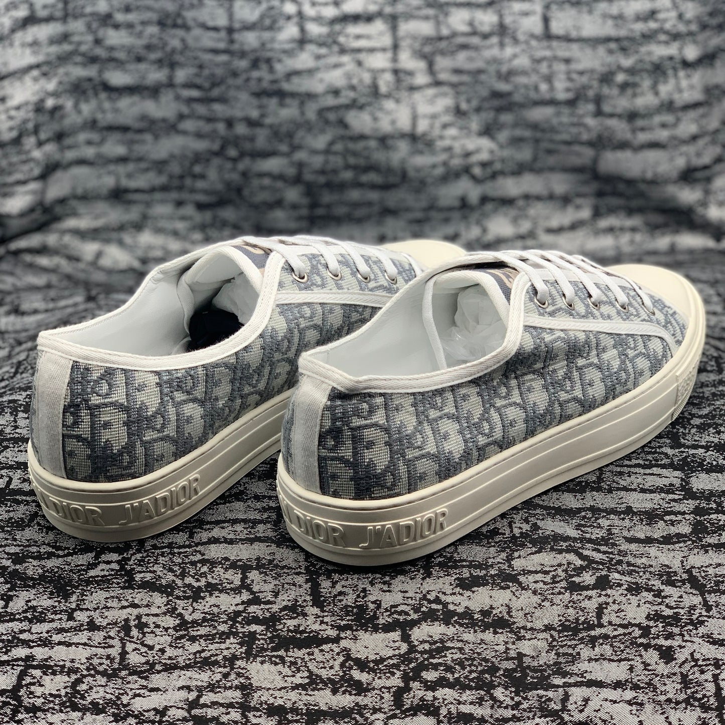 Dior Converse Low Gris