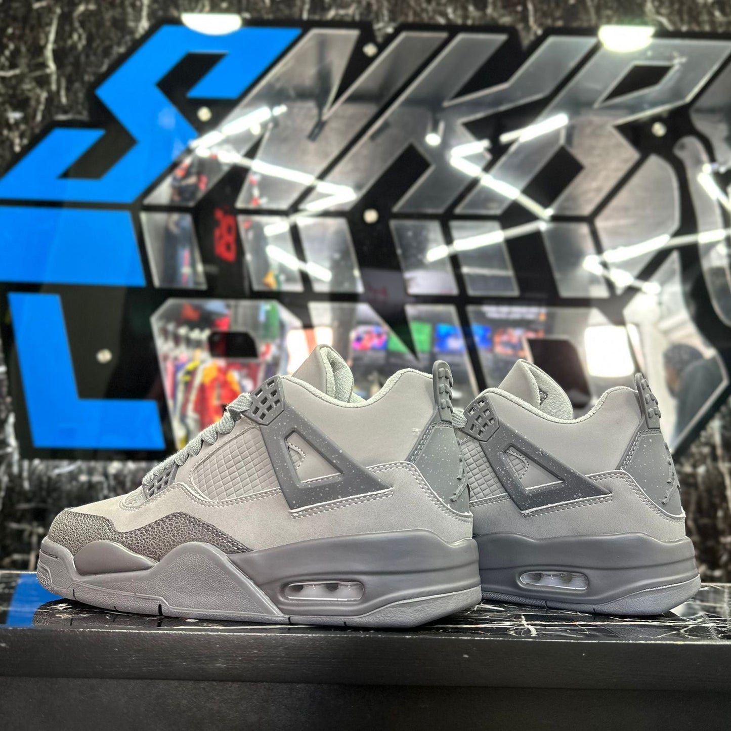 Jordan 4 Paris Olympics Wet Cement