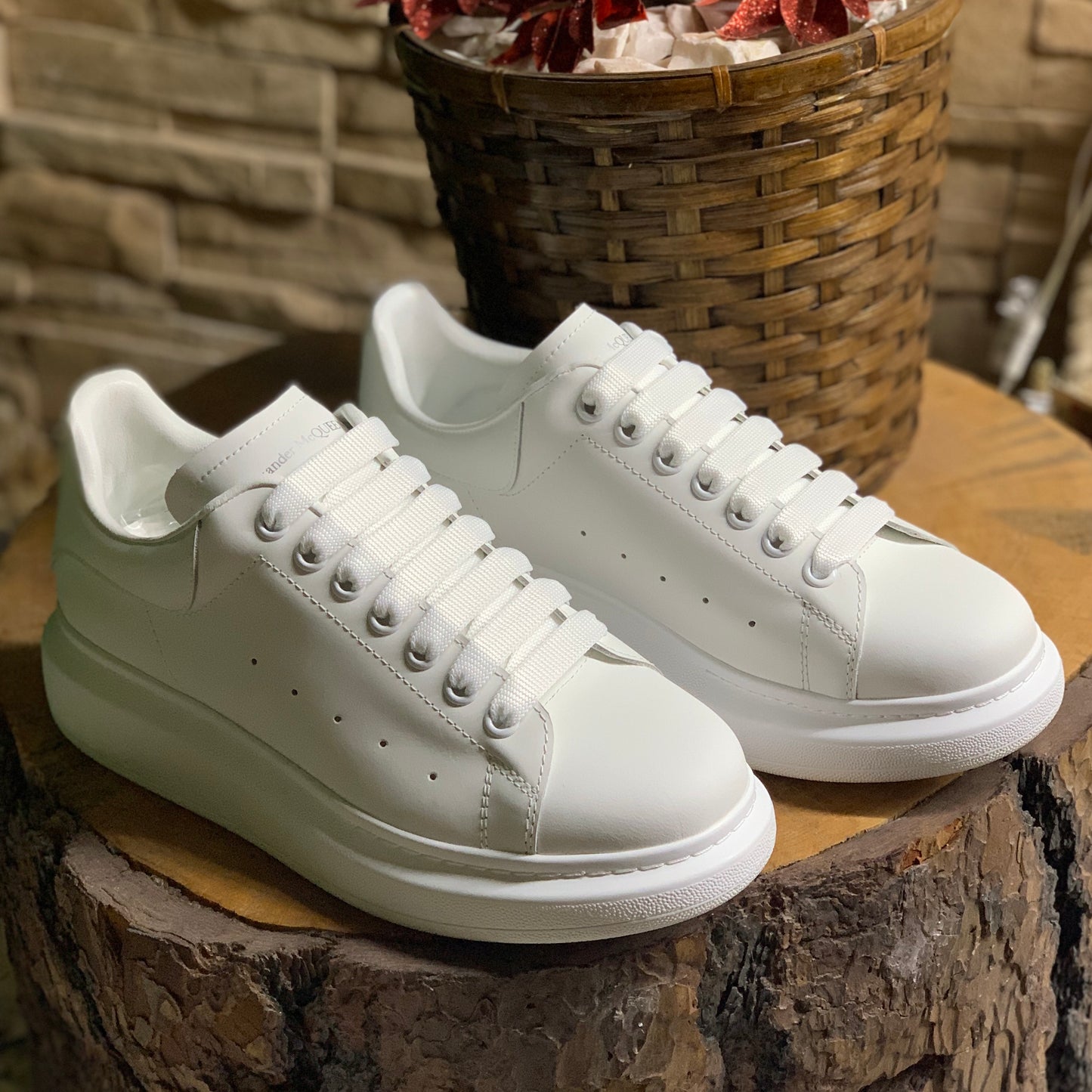 Alexander Mcqueen All Blanco