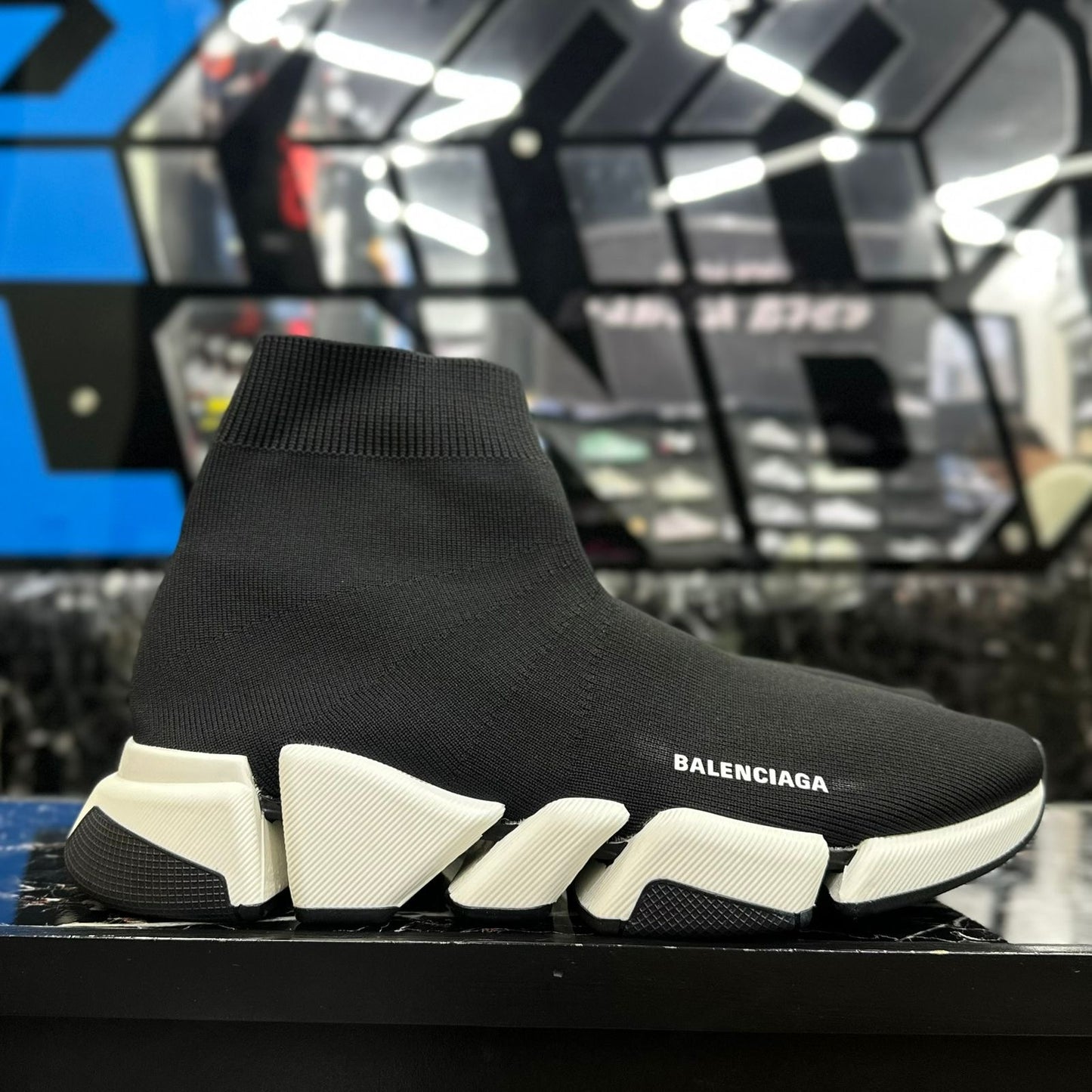 Balenciaga Speed Suela Blanca