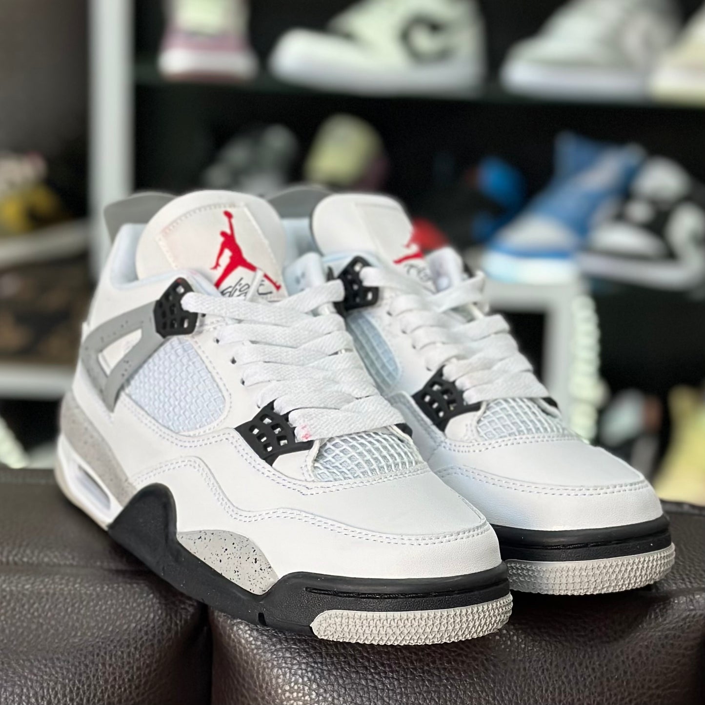 Jordan 4 White Cement â Sneakerland