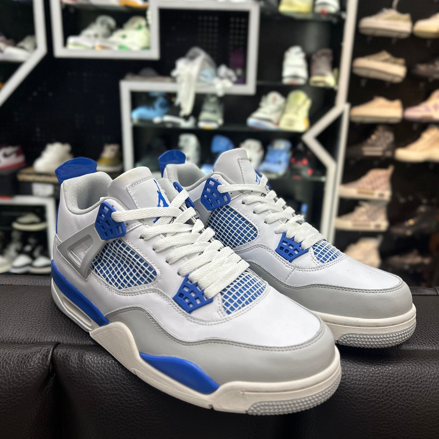 Jordan 4 Military Blue