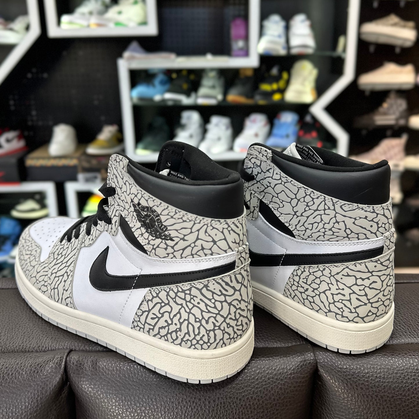 Jordan 1 High White Cement