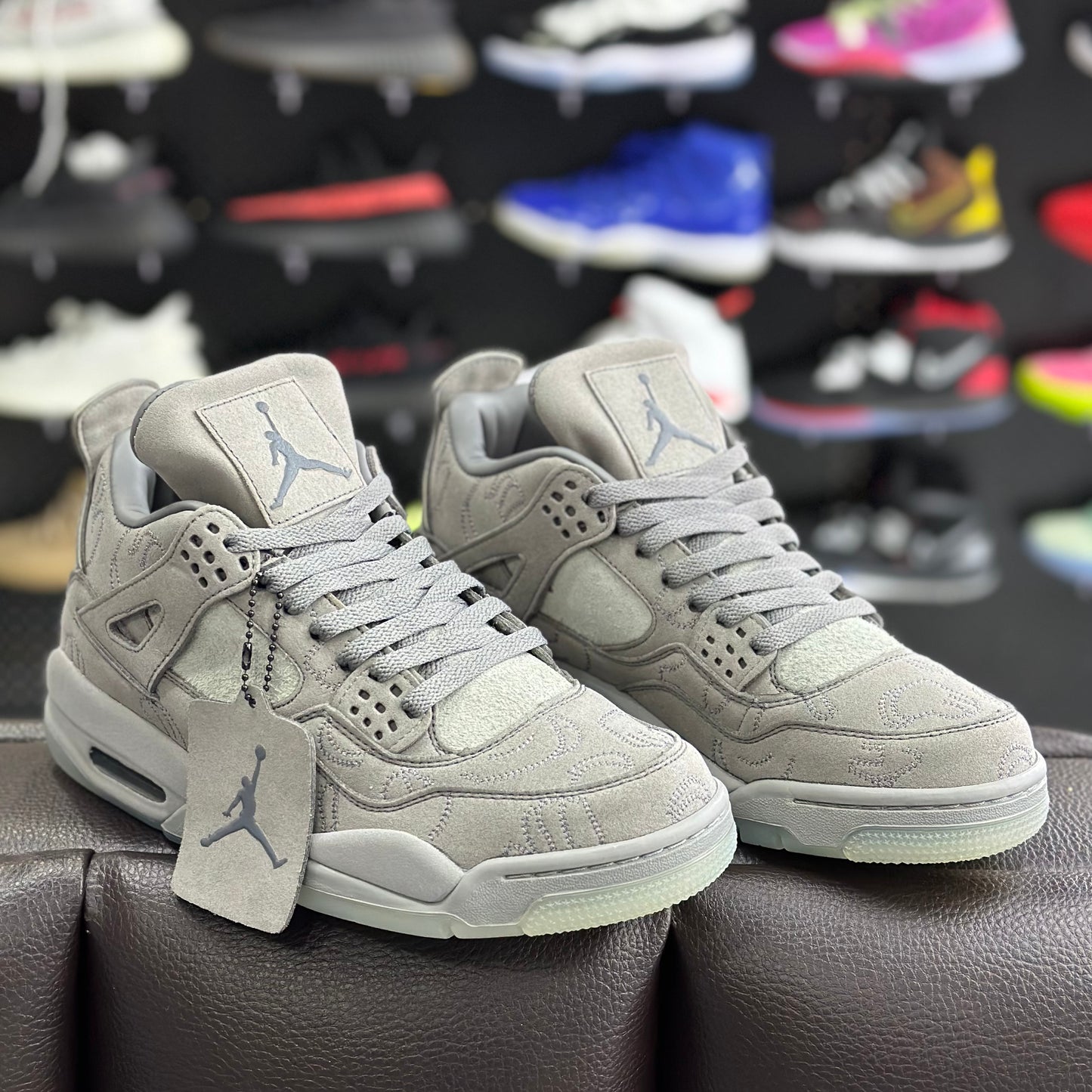 Jordan 4 Kwass Gris