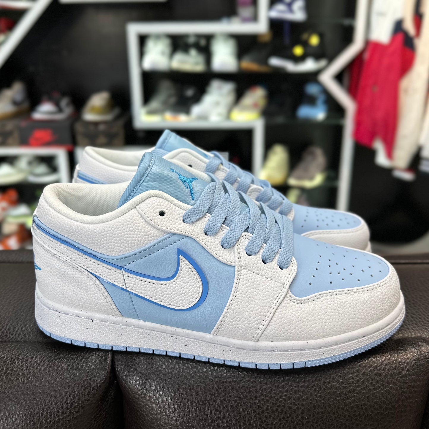 Jordan 1 Low Unc Blue Toe