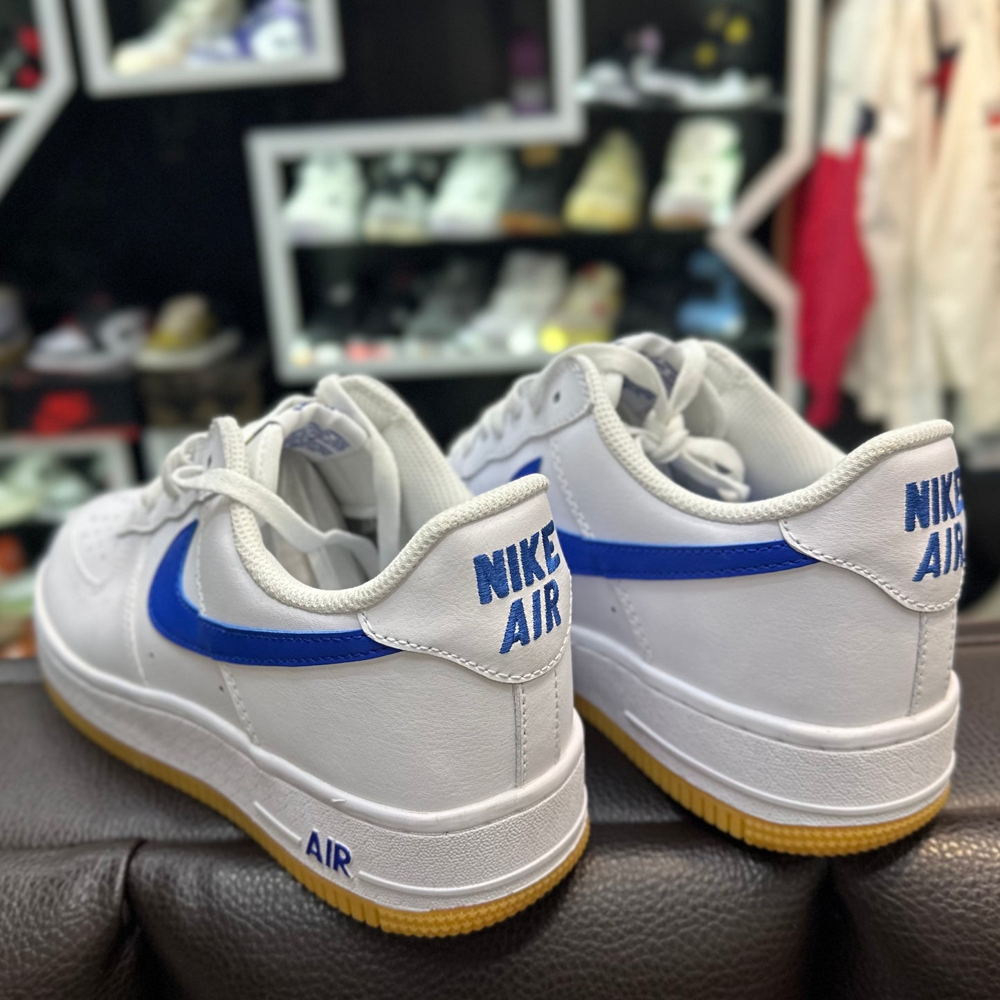 AF1 Low Paloma Azul Suela Liga