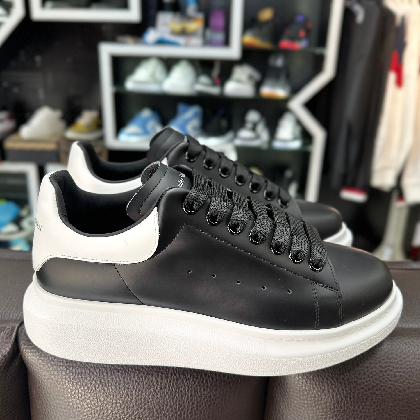 Alexander Mcqueen Negro Blanco