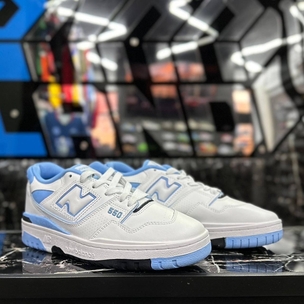 New Balance 550 Blanco/Azul