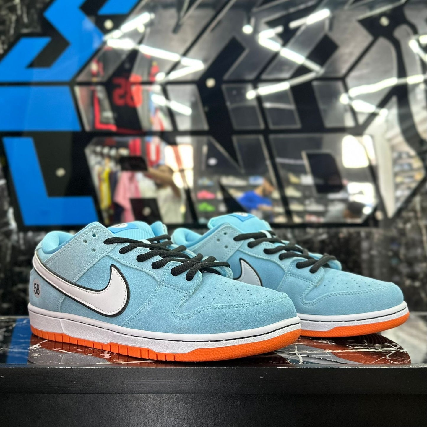 SB Dunk Porsche Azul