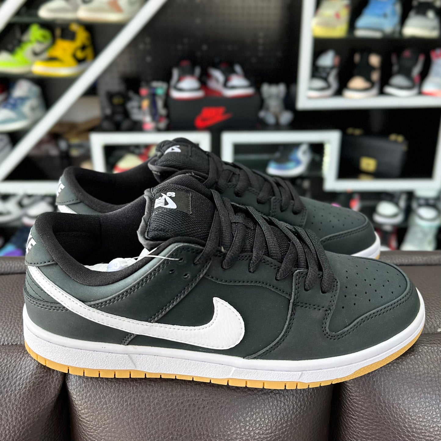 SB Dunk Negro Suela de Liga