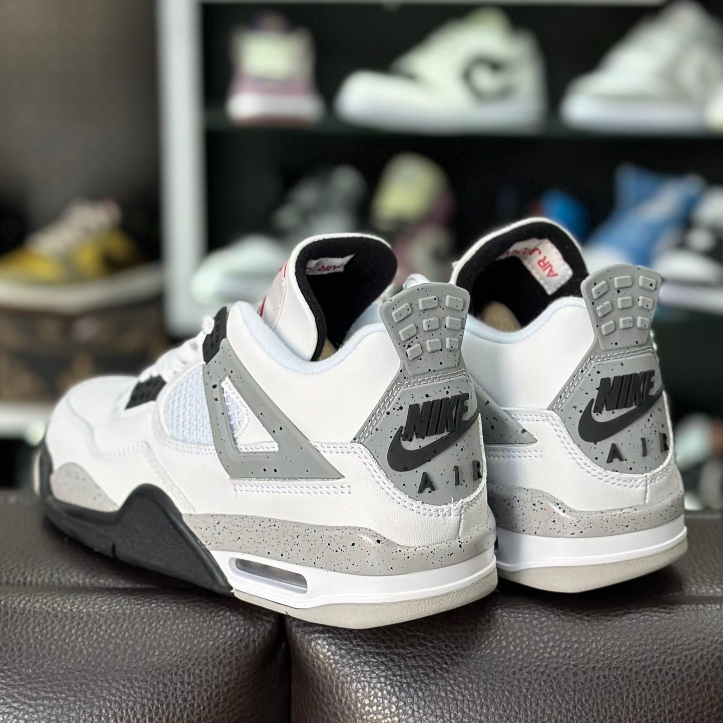 Jordan 4 White Cement