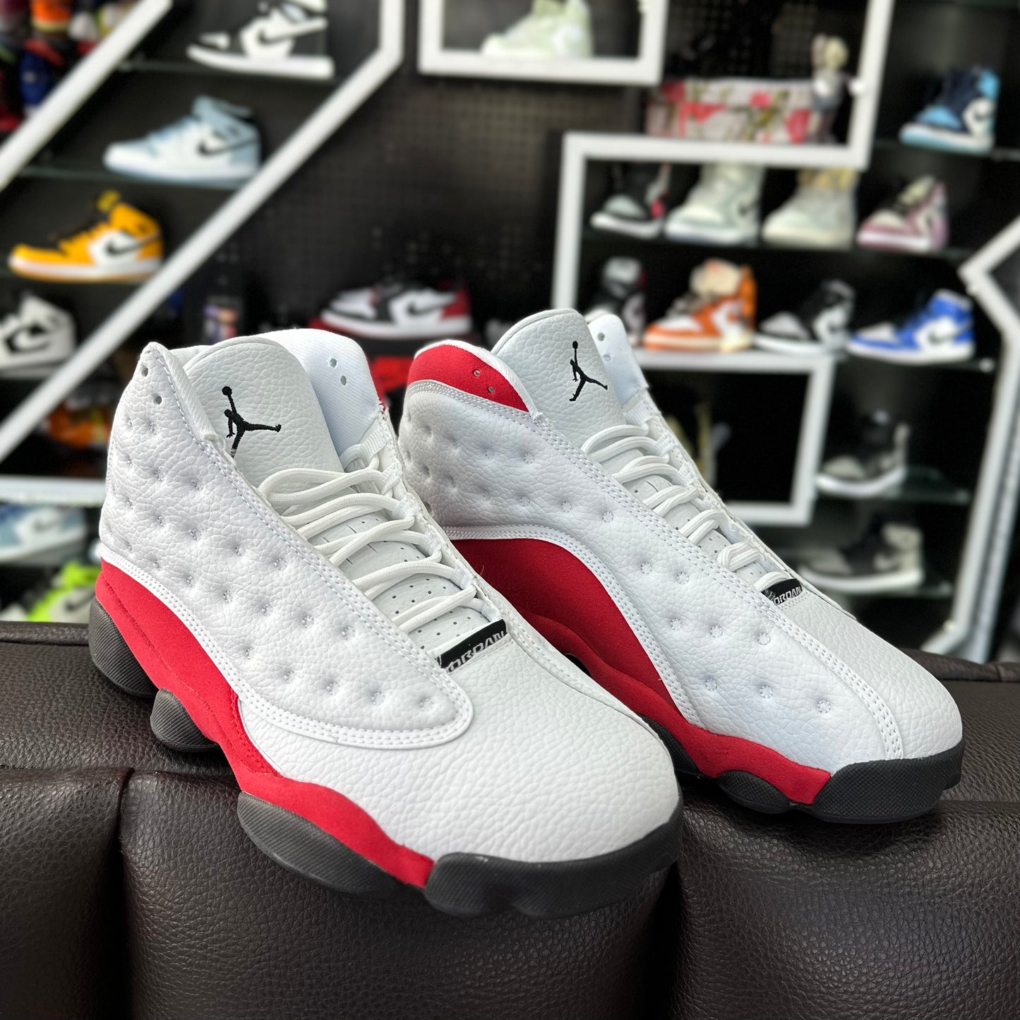 Jordan 13 Blanco/Rojo