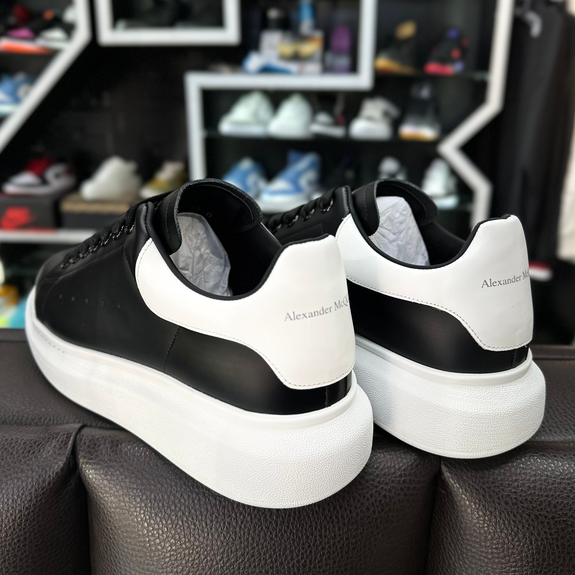 Alexander Mcqueen Negro Blanco - Main Image