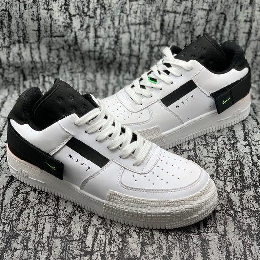 AF1 Low Belcro Negro