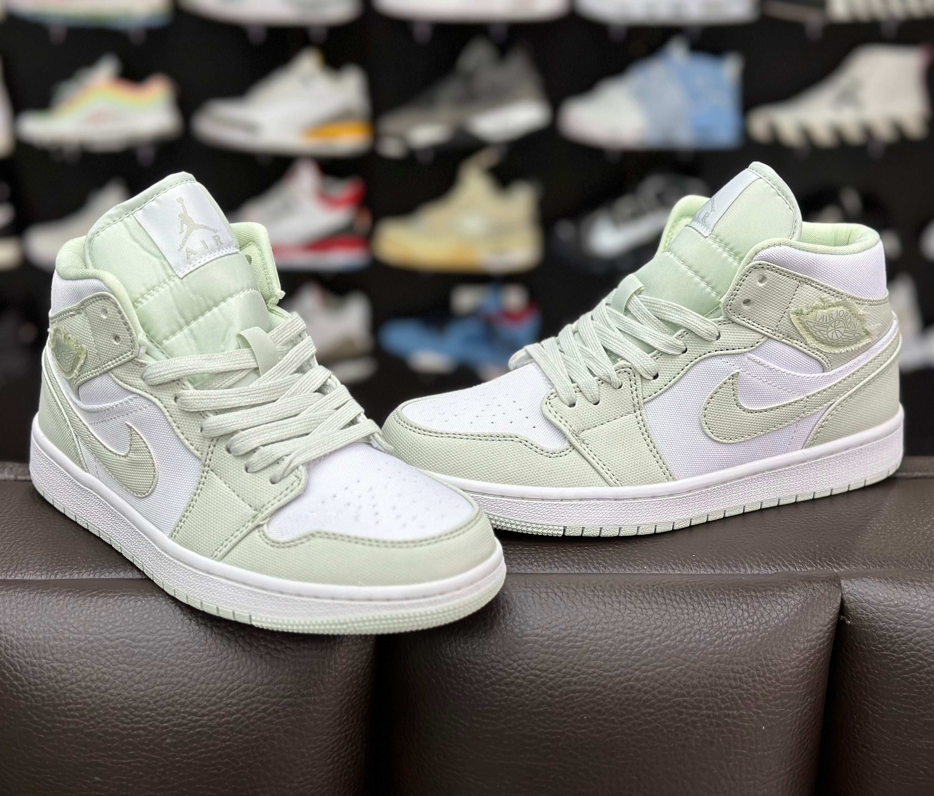 Jordan 1 mid outlet verde