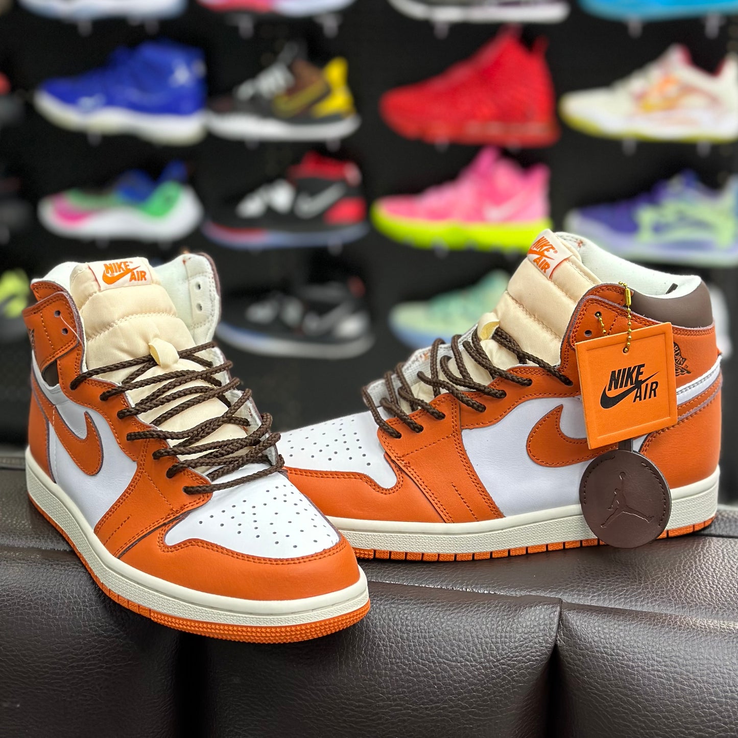 Jordan 1 High Naranja Básquetbol 🏀