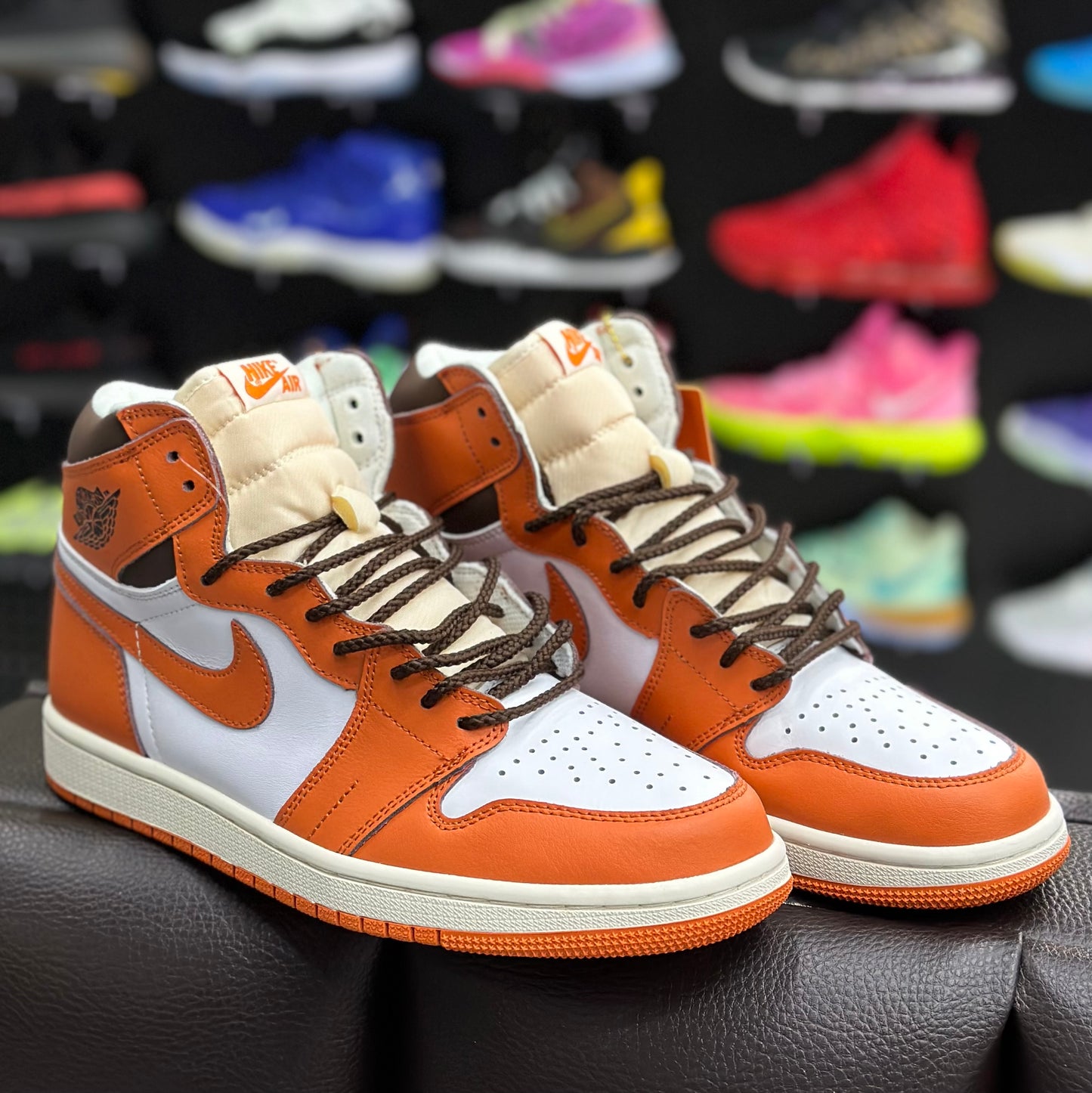 Jordan 1 High Naranja Básquetbol 🏀