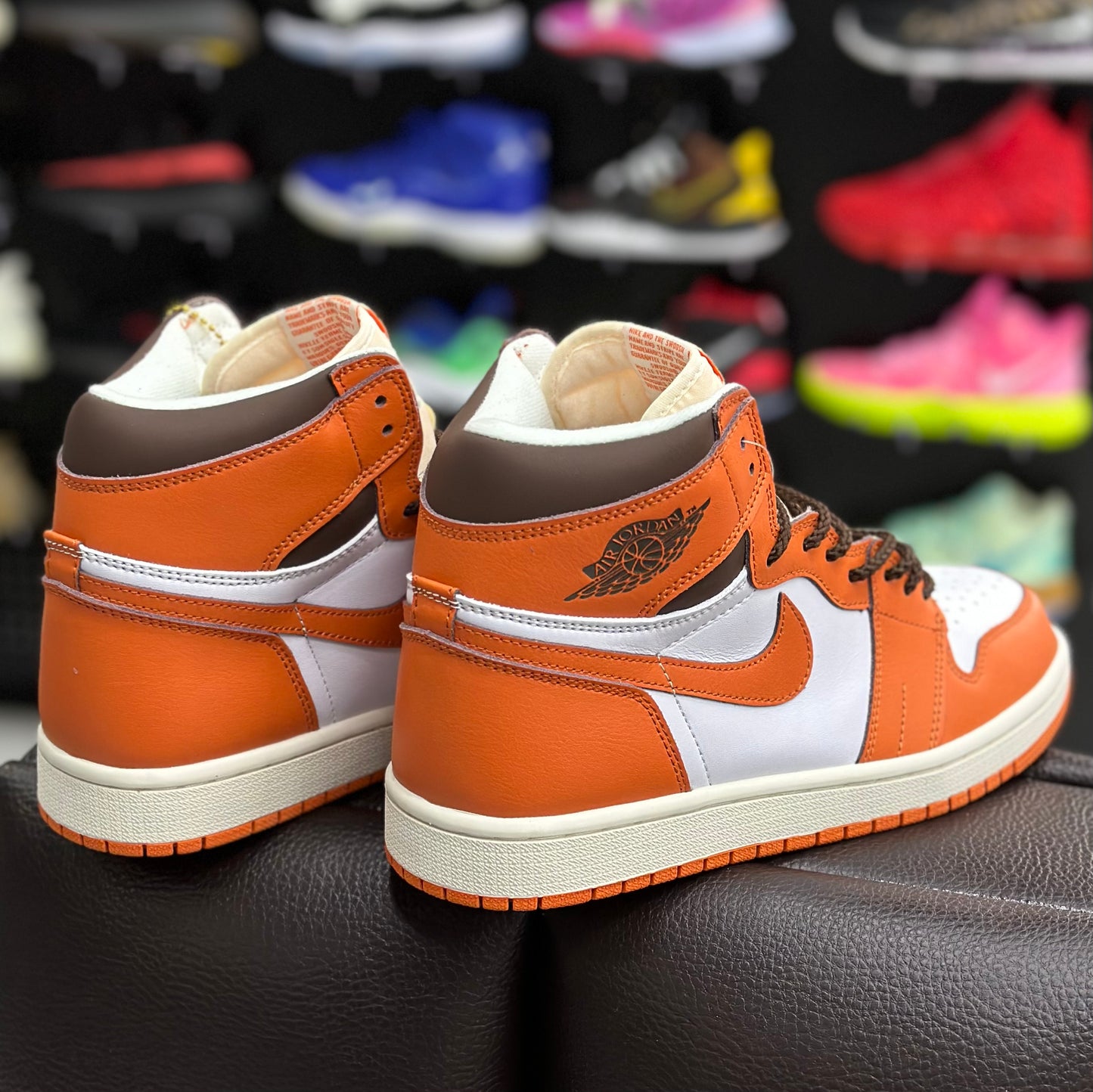 Jordan 1 High Naranja Básquetbol 🏀