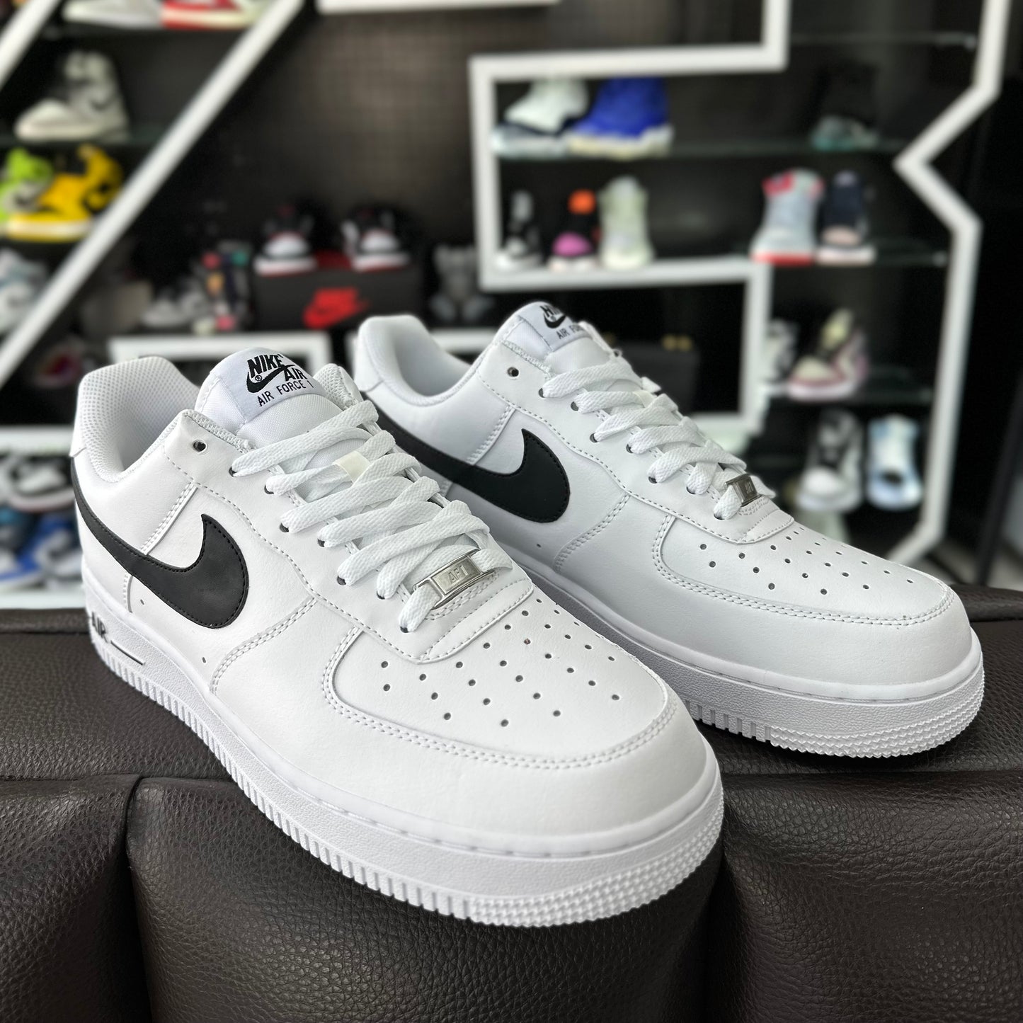 AF1 Low Blanco/Paloma Negra