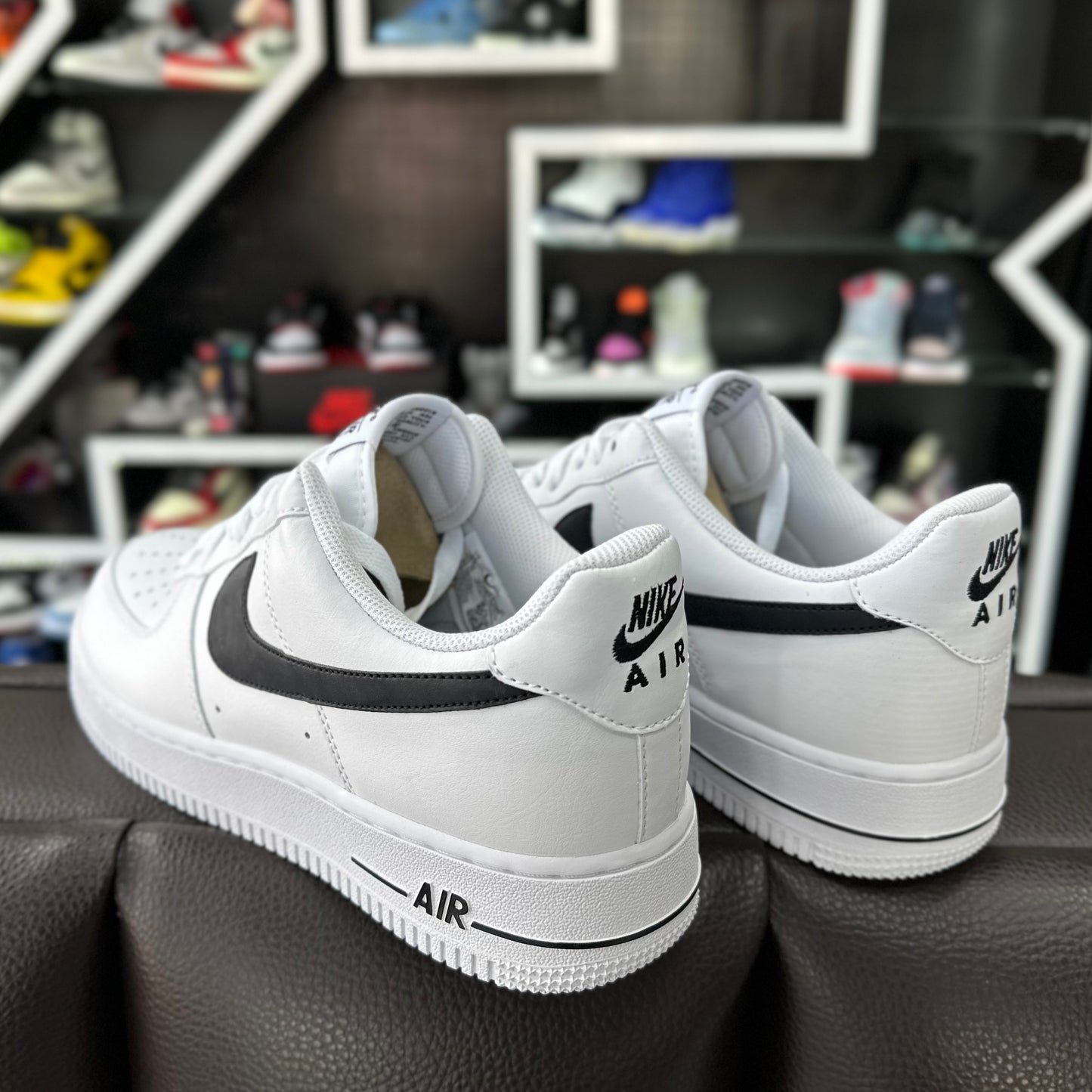 AF1 Low Blanco/Paloma Negra