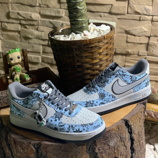 AF1 Low Video Game Azul