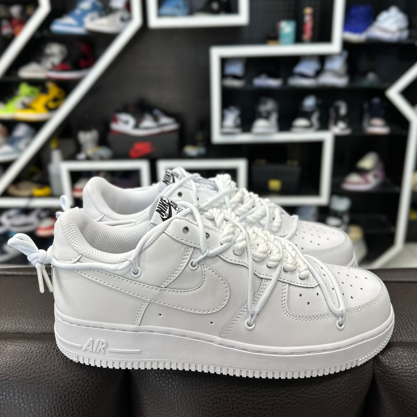 AF1 Low Blanco Custom